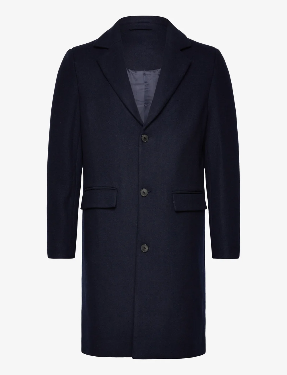 Selected - SLHJAMIE COAT JKT - villased mantlid - dark sapphire - 0