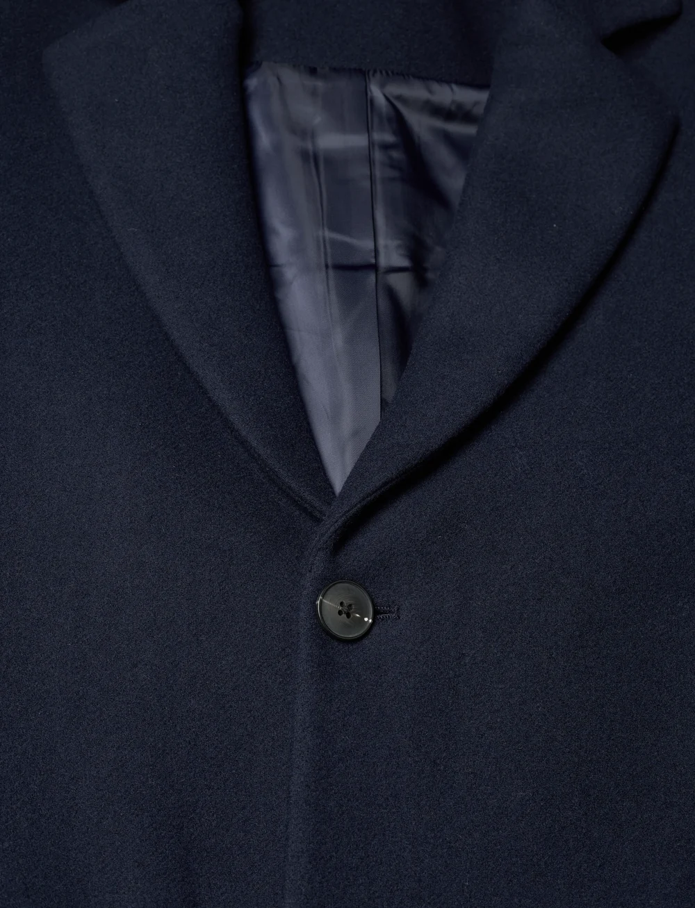Selected - SLHJAMIE COAT JKT - villased mantlid - dark sapphire - 2