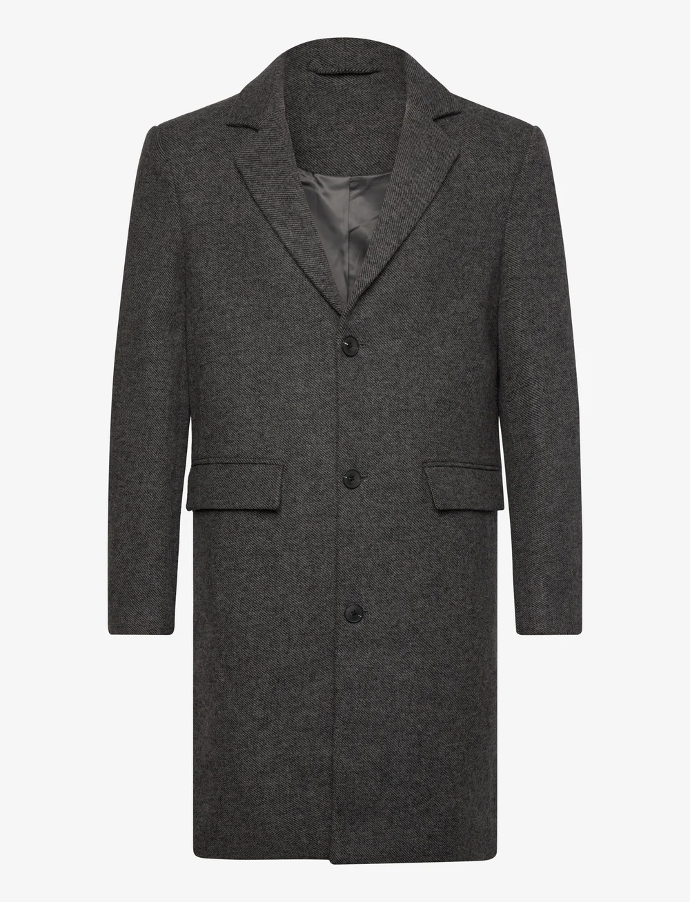 Selected - SLHJAMIE COAT JKT - vinterjackor - grey melange - 0