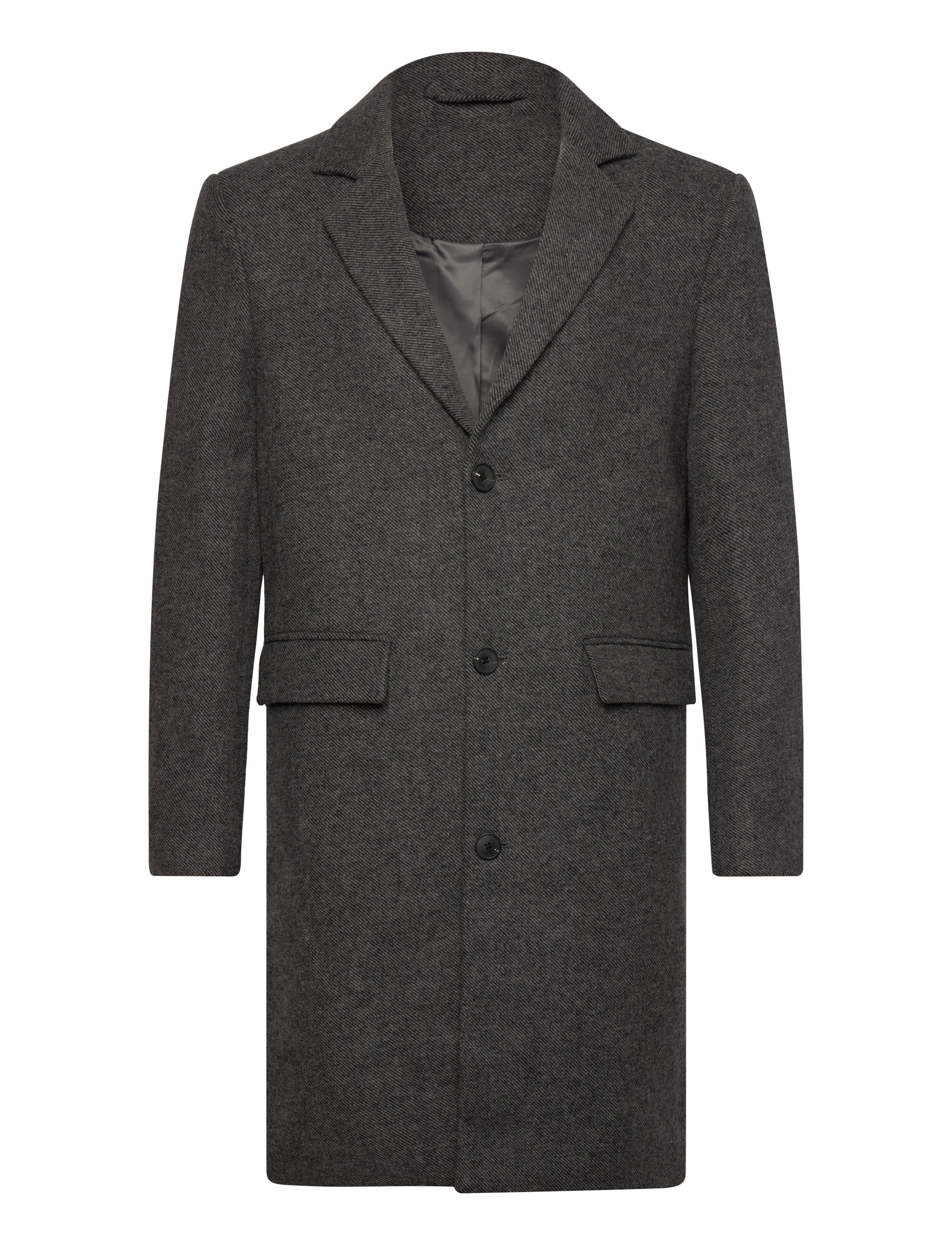 Selected SLHJAMIE COAT JKT - Mäntel - GREY MELANGE / grey