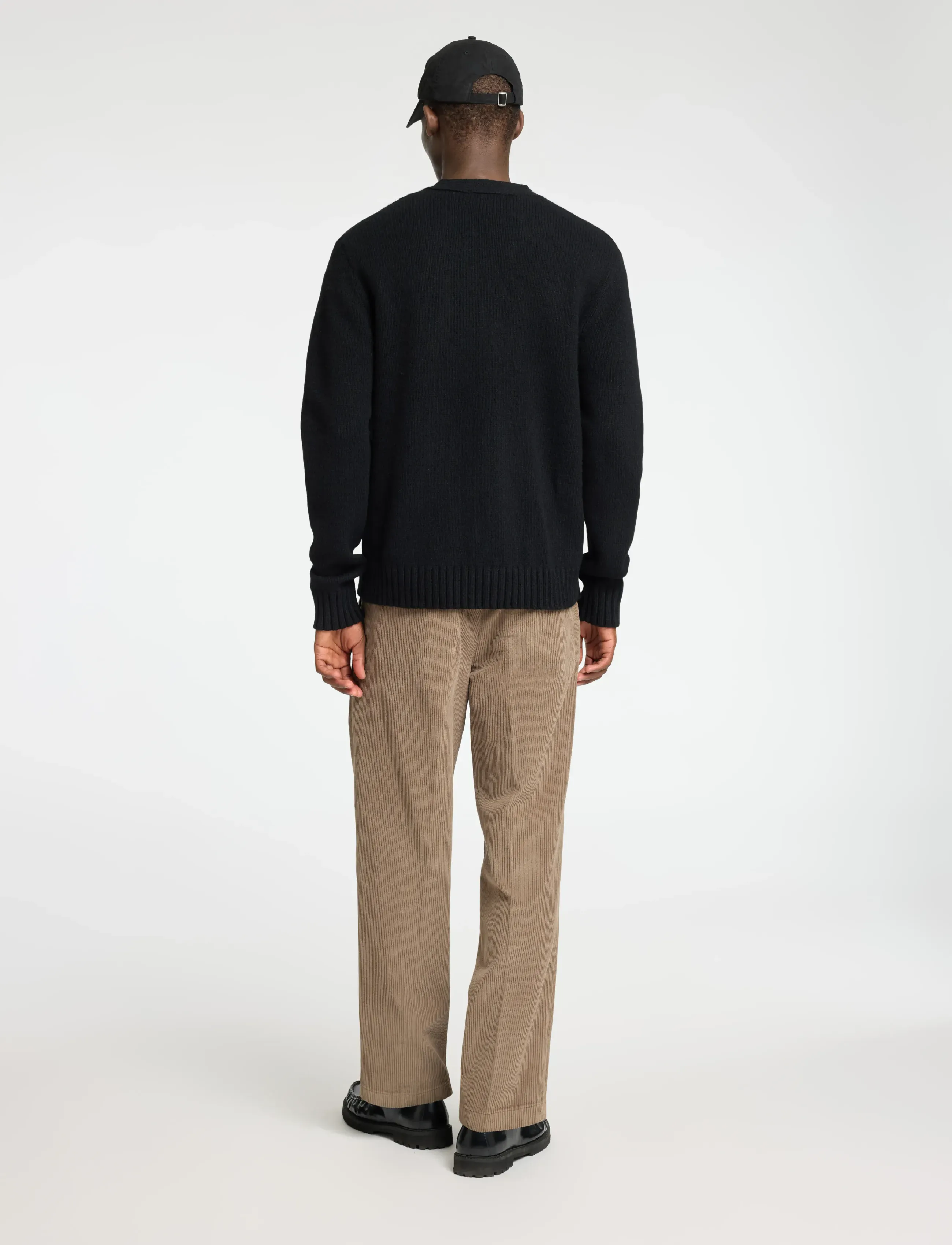 Selected - SLHCODY LS KNIT RELAXED CARDIGAN NOOS - cardigans - black - 2