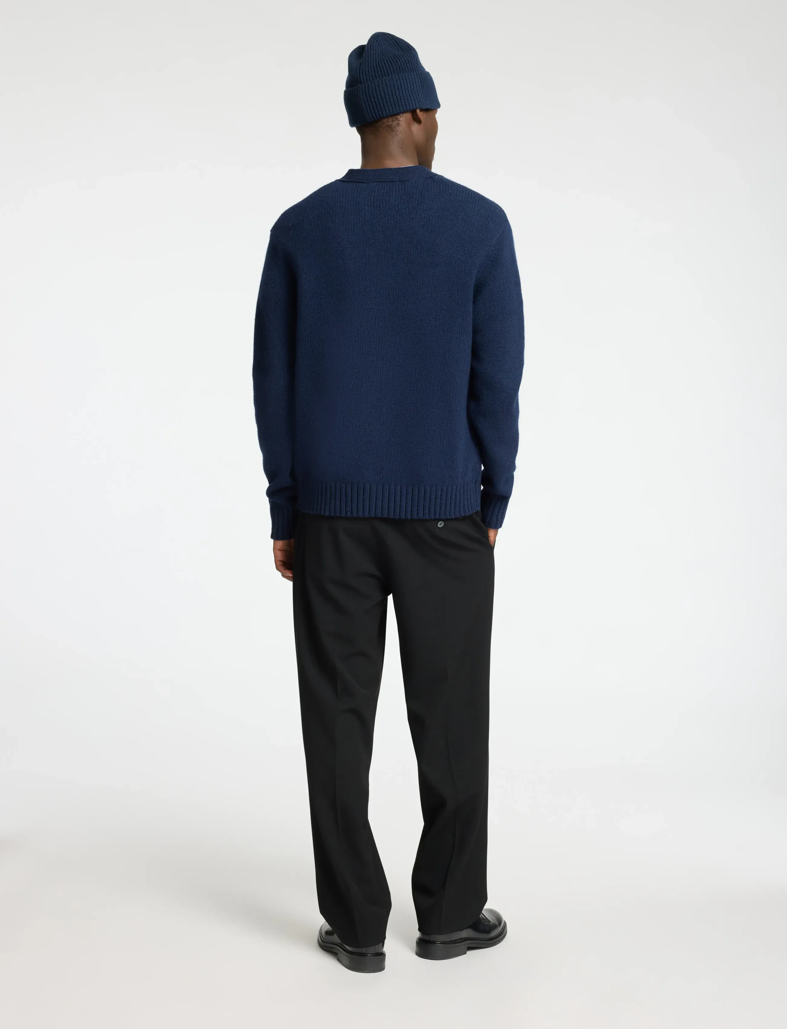 Selected - SLMCODY LS KNIT CARDIGAN NOOS - strickjacken - sky captain - 2