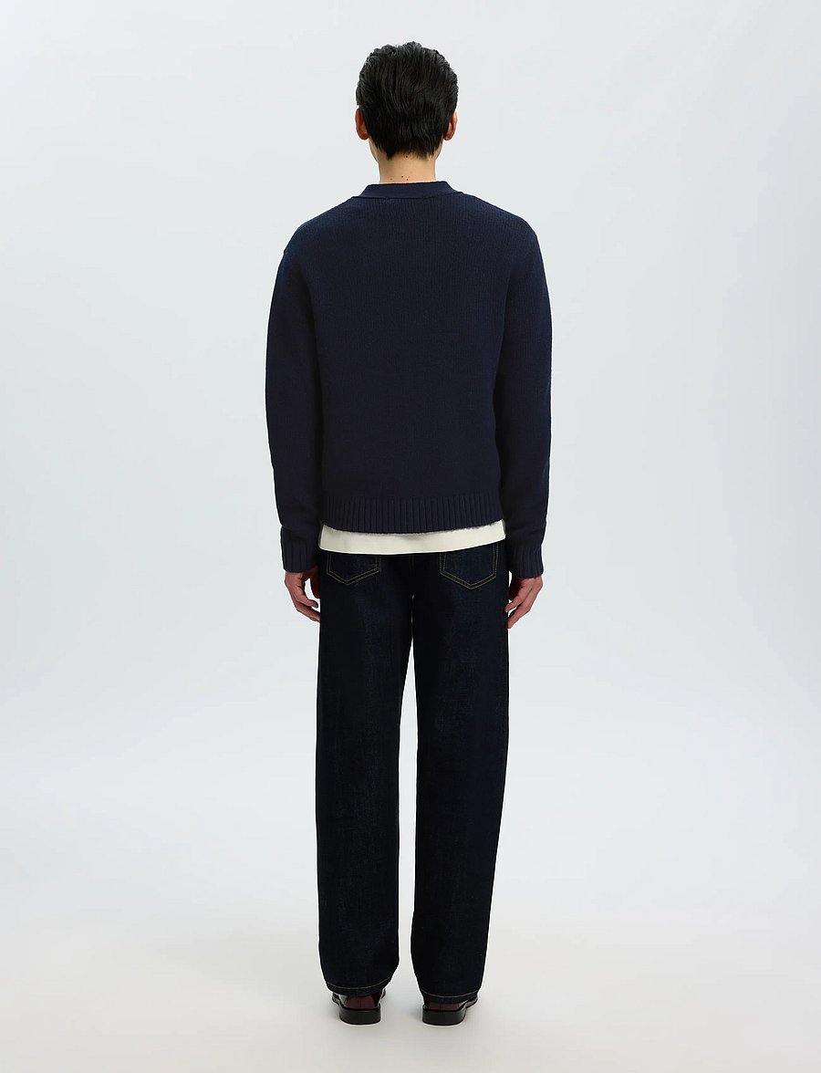 Selected - SLMCODY LS KNIT CARDIGAN NOOS - strickjacken - sky captain - 2