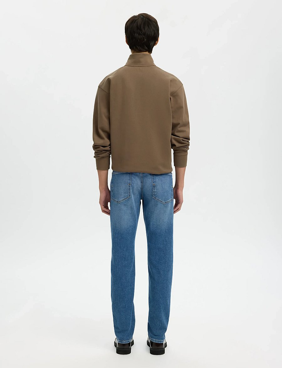 Selected - SLHMARC RIB LS POLO - langärmelig - morel - 2