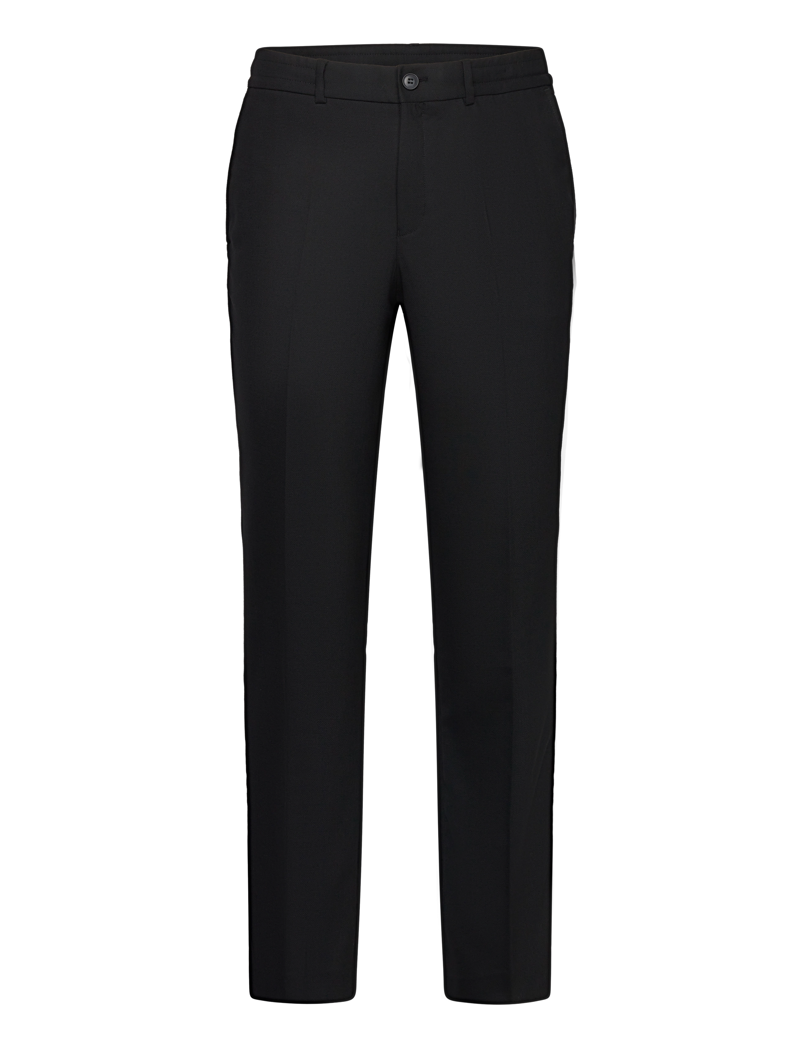Selected SLHREG-NEIL ELASTIC WB TRS - Vaatetus - BLACK / black