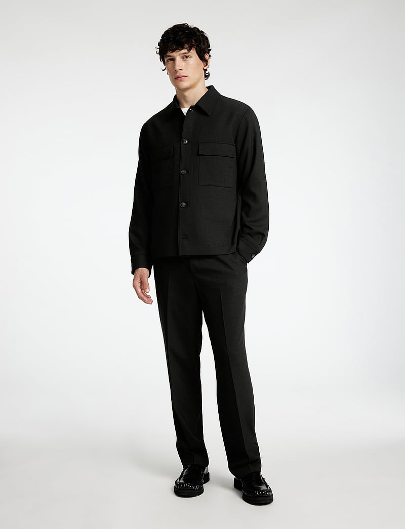 Selected - SLMREG-NEIL ELASTIC WB TRS - habitbukser - dark green - 4