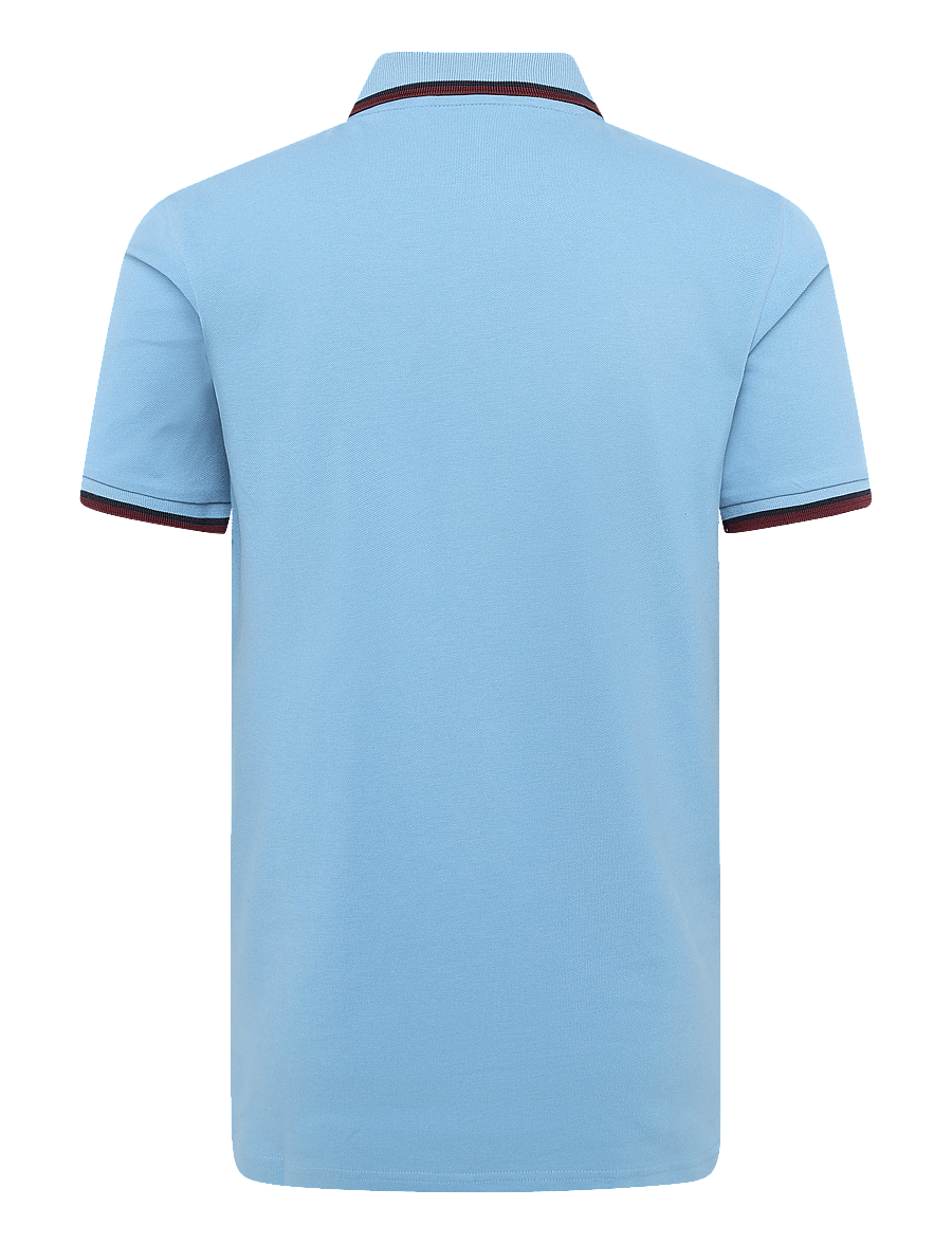 Selected - SLMSLIM-ATLAS SPORT SS POLO NOOS - kurzärmelig - blissful blue - 1