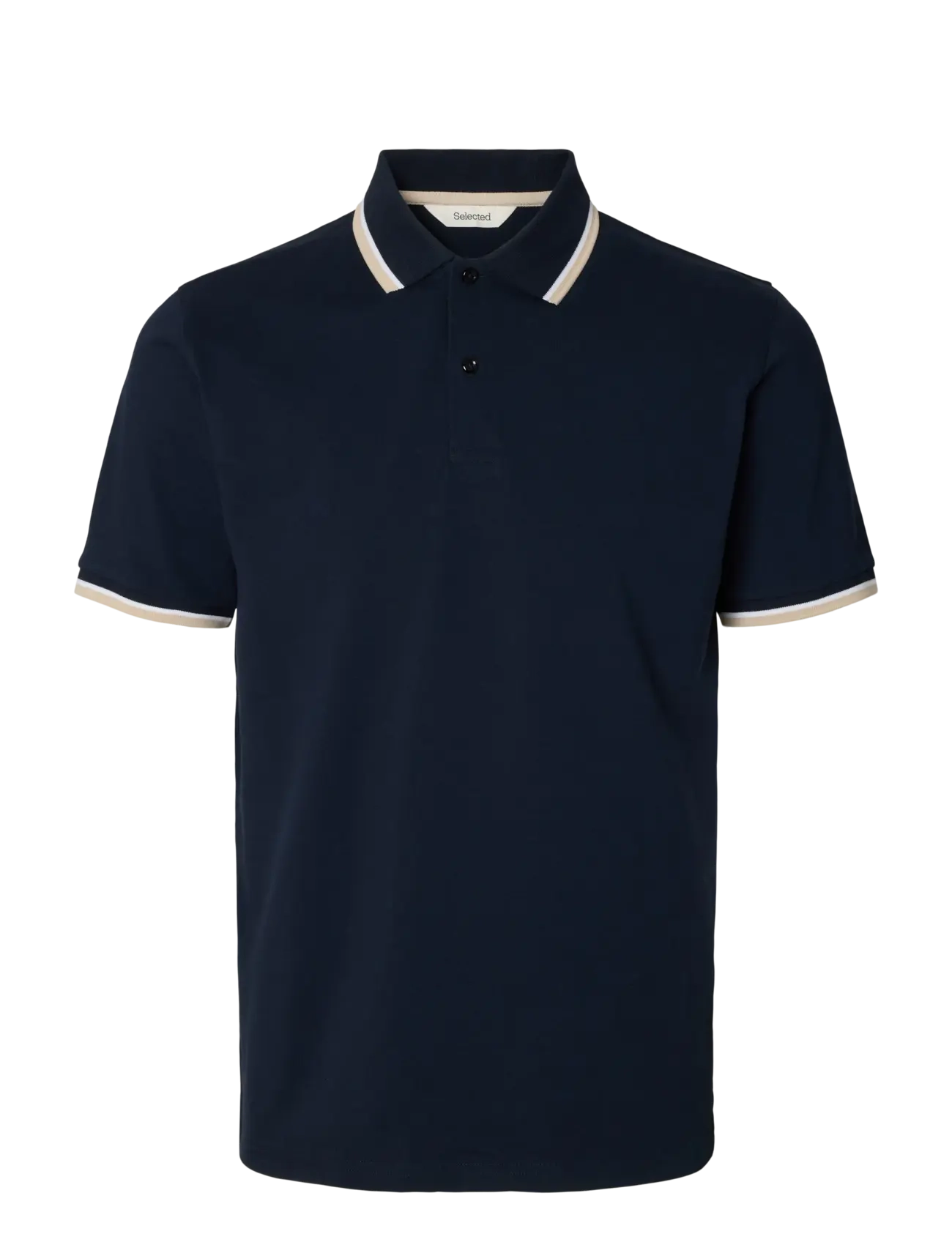 SLHSLIM-ATLAS SPORT SS POLO NOOS - SKY CAPTAIN
