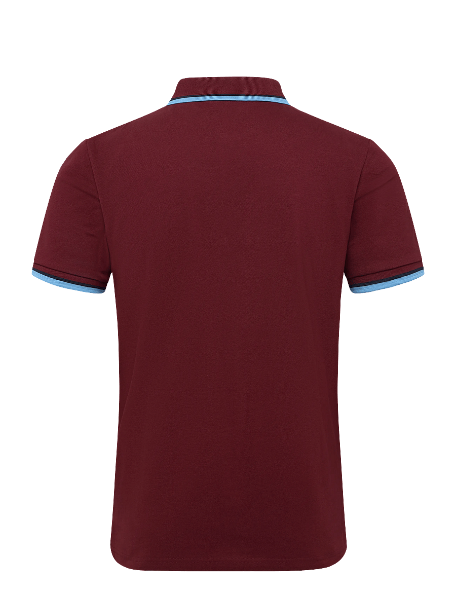 Selected - SLMSLIM-ATLAS SPORT SS POLO NOOS - kurzärmelig - tawny port - 2