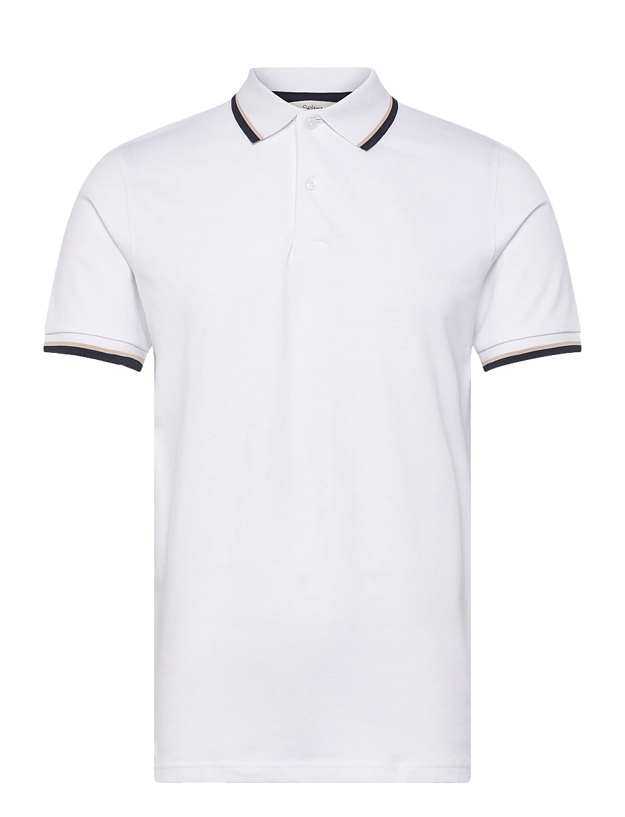 Selected - SLHSLIM-ATLAS SPORT SS POLO - kurzärmelig - white - 1