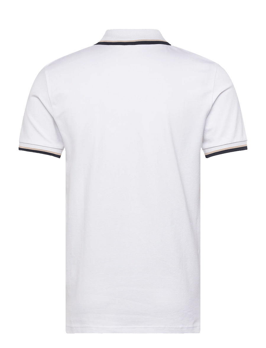 Selected - SLHSLIM-ATLAS SPORT SS POLO - kurzärmelig - white - 2