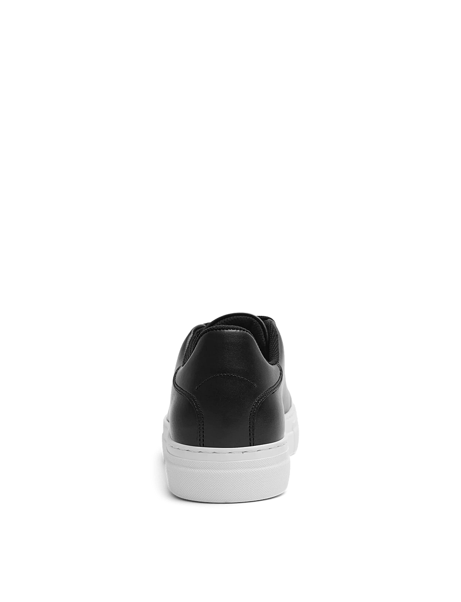 Selected - SLHDAVID CHUNKY LEATHER SNEAKER NOOS - shop efter anledning - black - 5