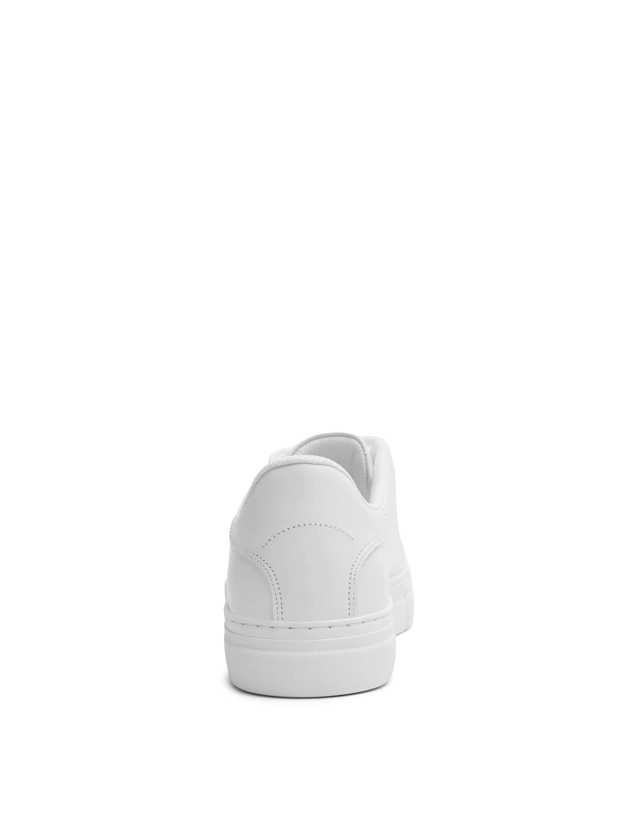 Selected - SLHDAVID CHUNKY LEATHER SNEAKER NOOS - lave sneakers - white - 2