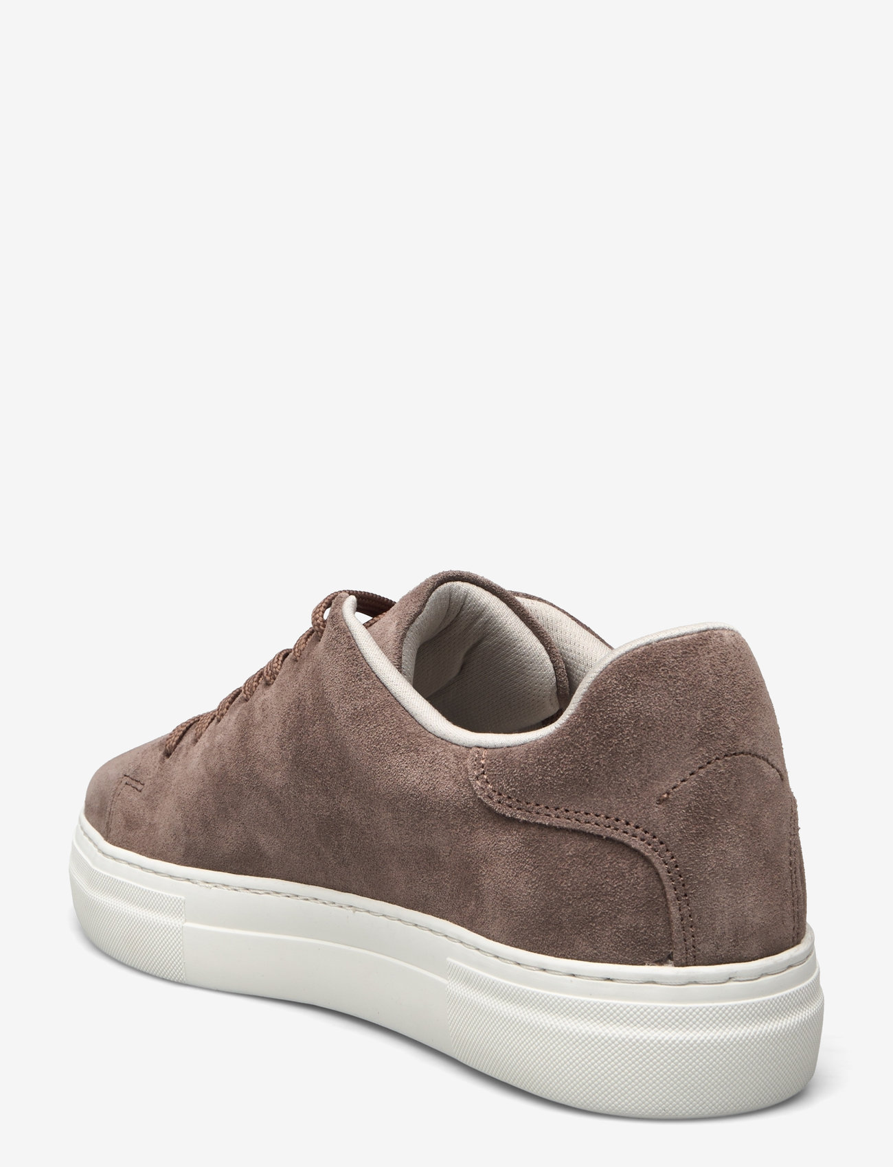 Selected - SLHDAVID CHUNKY SUEDE SNEAKER NOOS - låga sneakers - almondine - 3