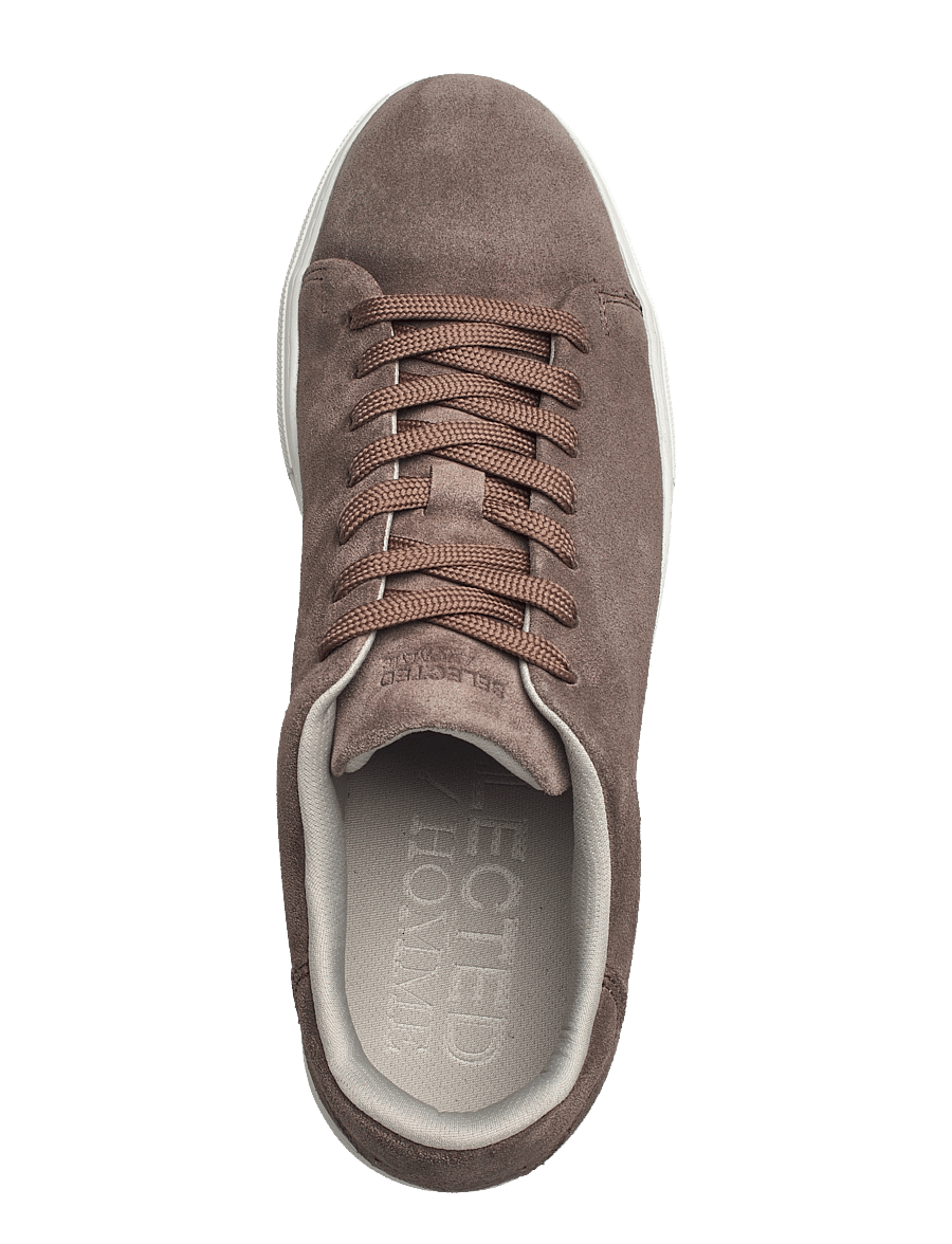 Selected - SLHDAVID CHUNKY SUEDE SNEAKER NOOS - almondine - 4