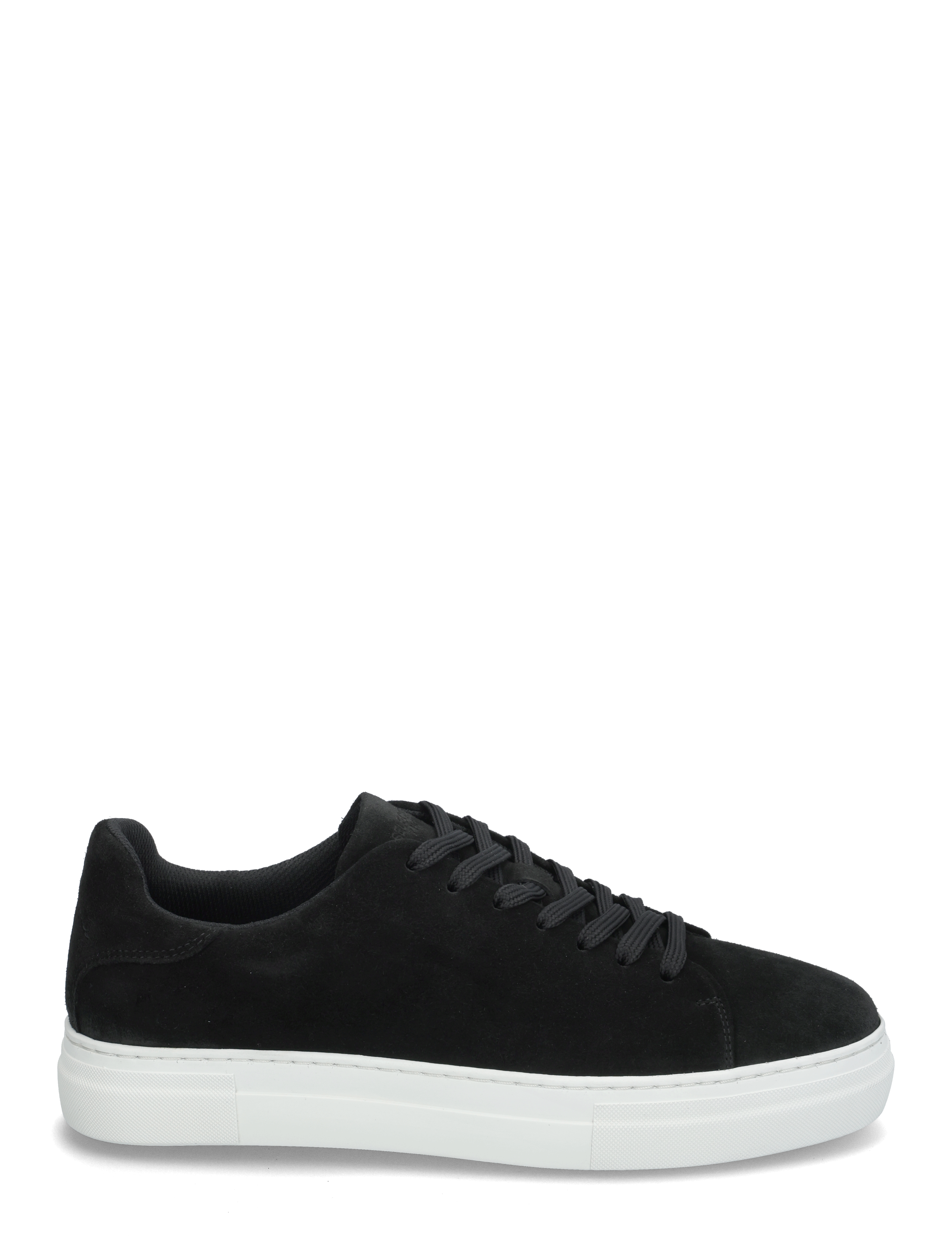 Selected - SLHDAVID CHUNKY SUEDE SNEAKER NOOS - black - 1