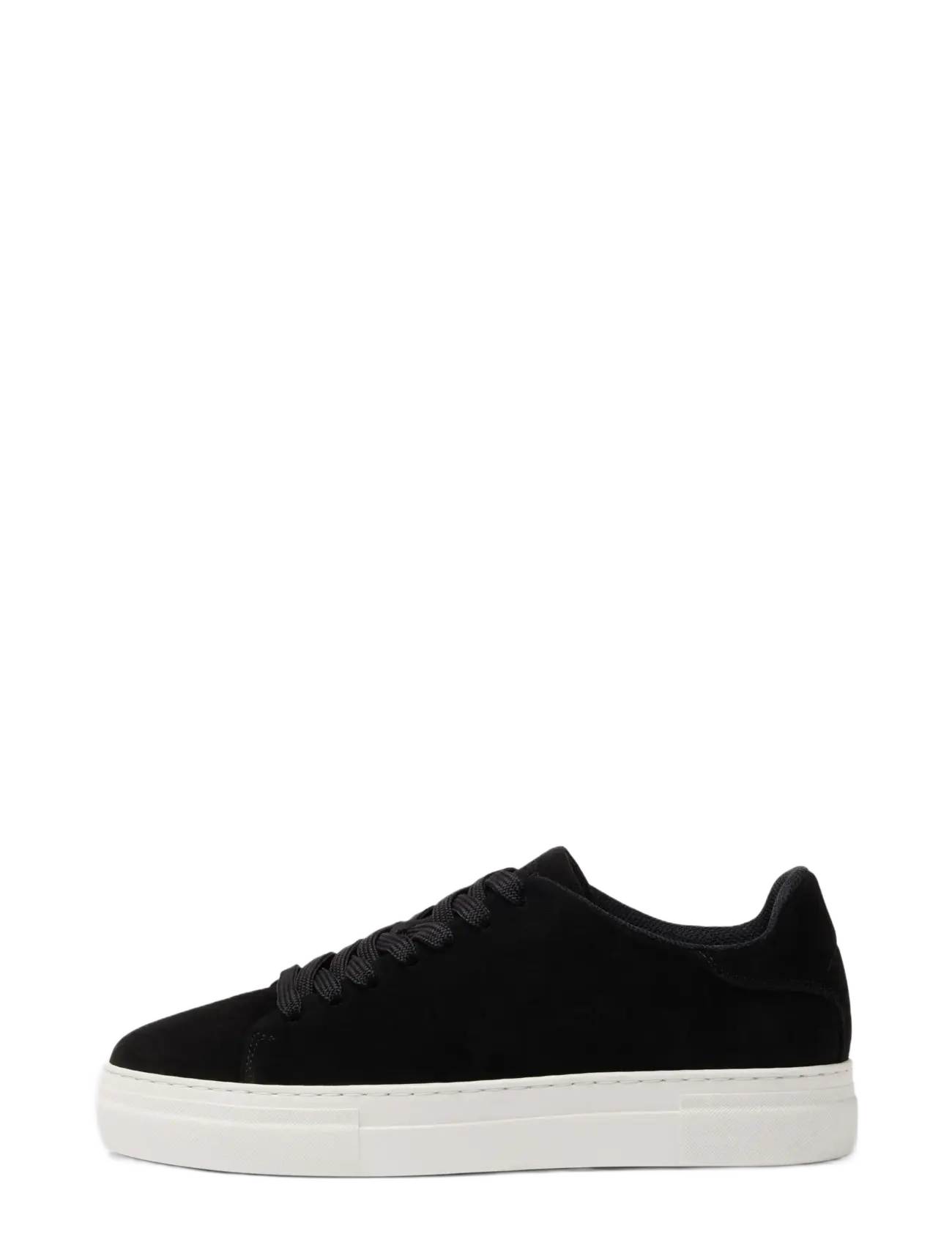 Selected - SLHDAVID CHUNKY SUEDE SNEAKER NOOS - black - 5
