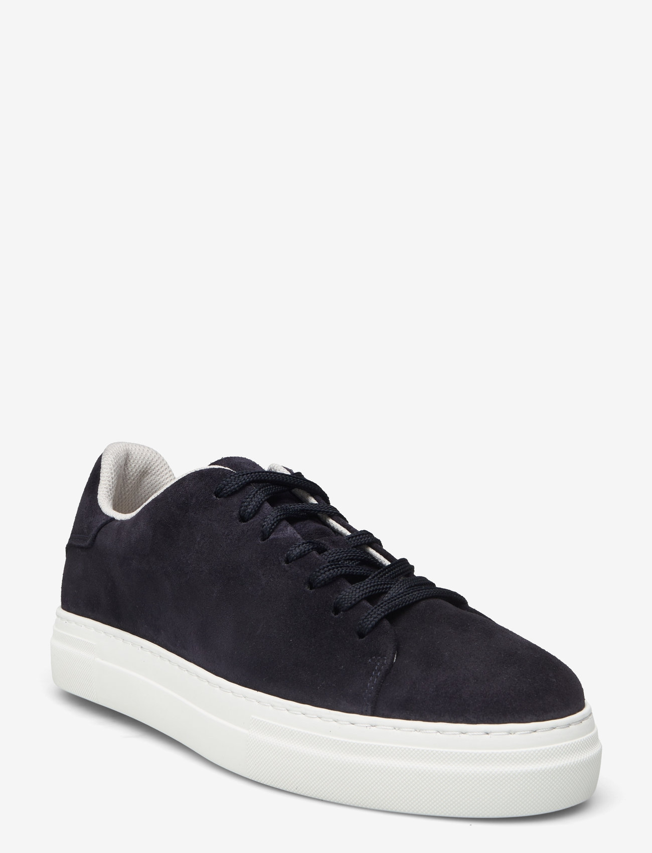 Selected - SLHDAVID CHUNKY SUEDE SNEAKER NOOS - low tops - dark navy - 1