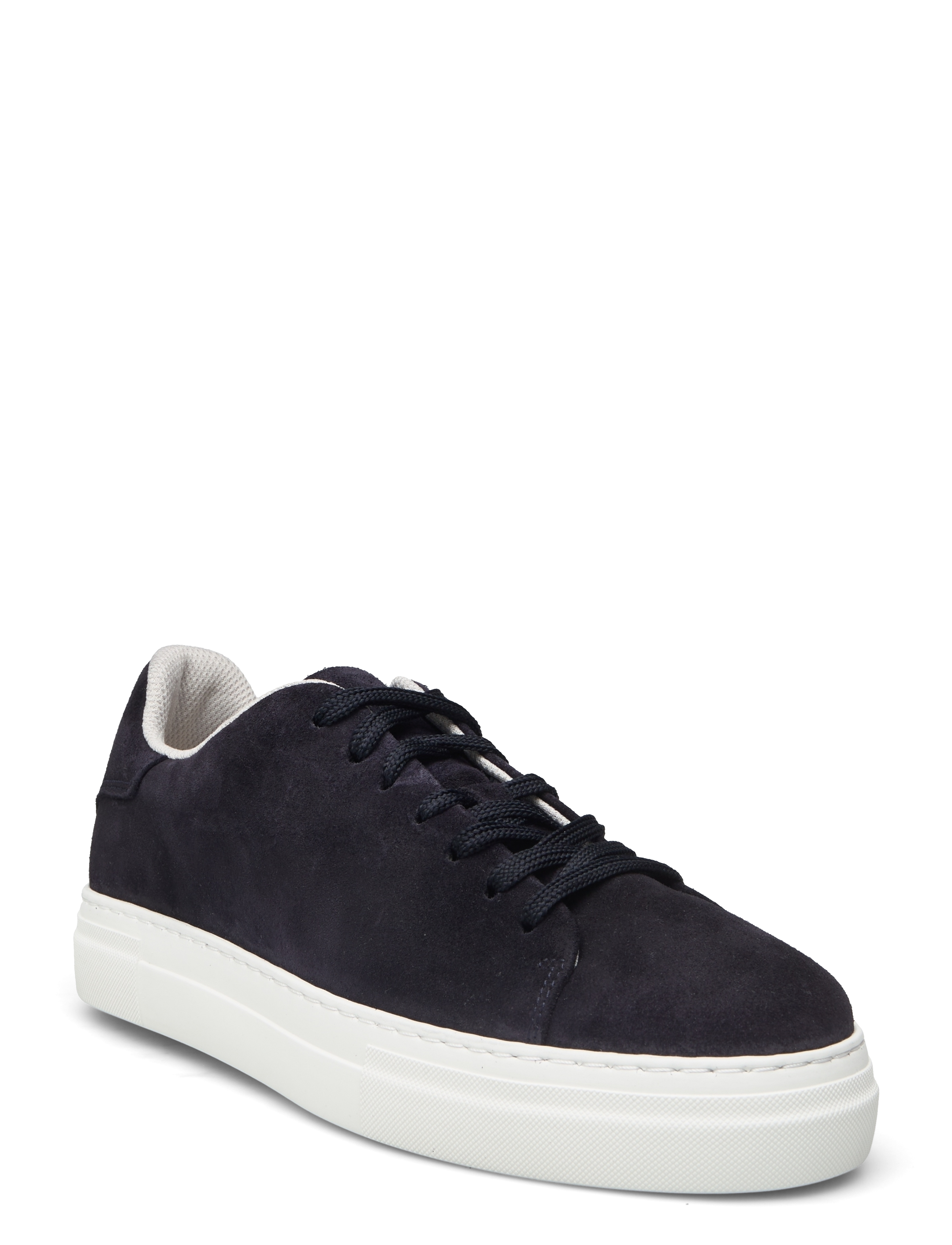 Selected - SLHDAVID CHUNKY SUEDE SNEAKER NOOS - madala säärega tossud - dark navy - 1