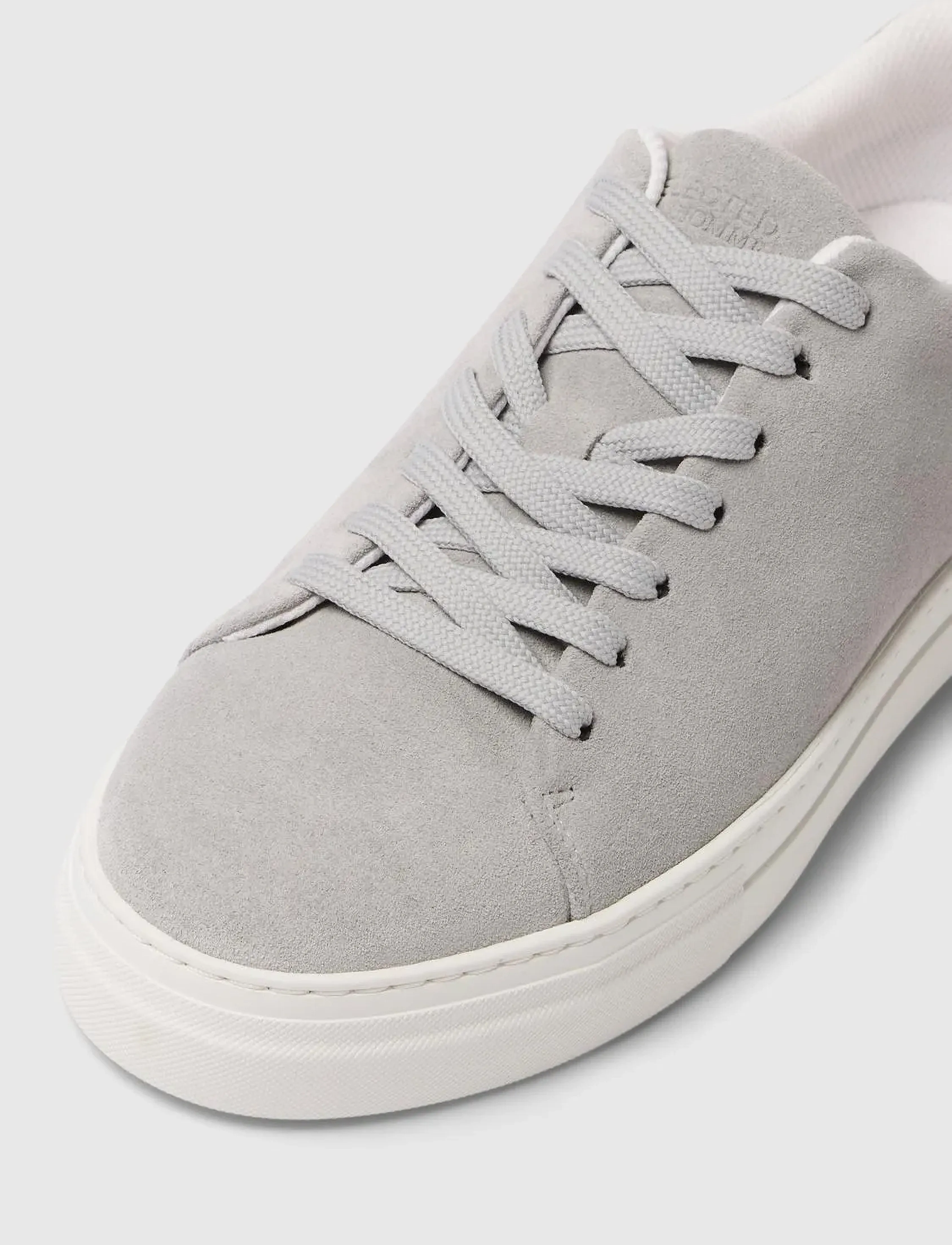 SELECTED Slhdavid Chunky Suede Sneaker Noos låga sneakers herr – bild 3