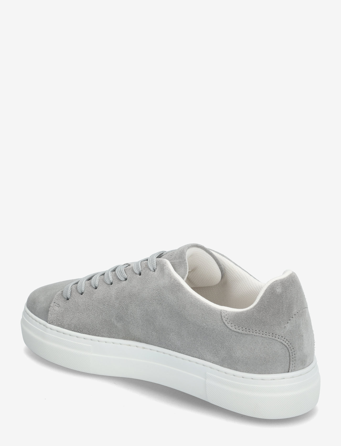Selected - SLHDAVID CHUNKY SUEDE SNEAKER NOOS - madala säärega tossud - grey - 3