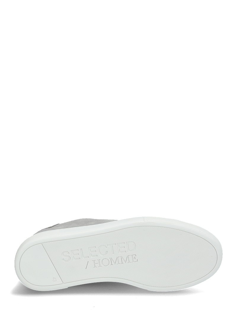 Selected - SLHDAVID CHUNKY SUEDE SNEAKER NOOS - madala säärega tossud - grey - 5