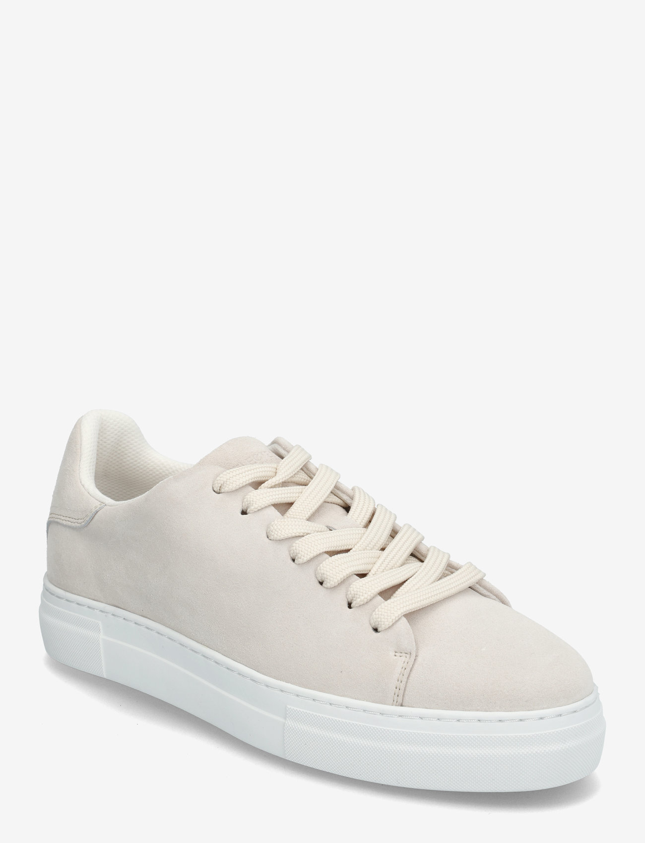 Selected - SLHDAVID CHUNKY SUEDE SNEAKER NOOS - sneakersy niskie - white - 1