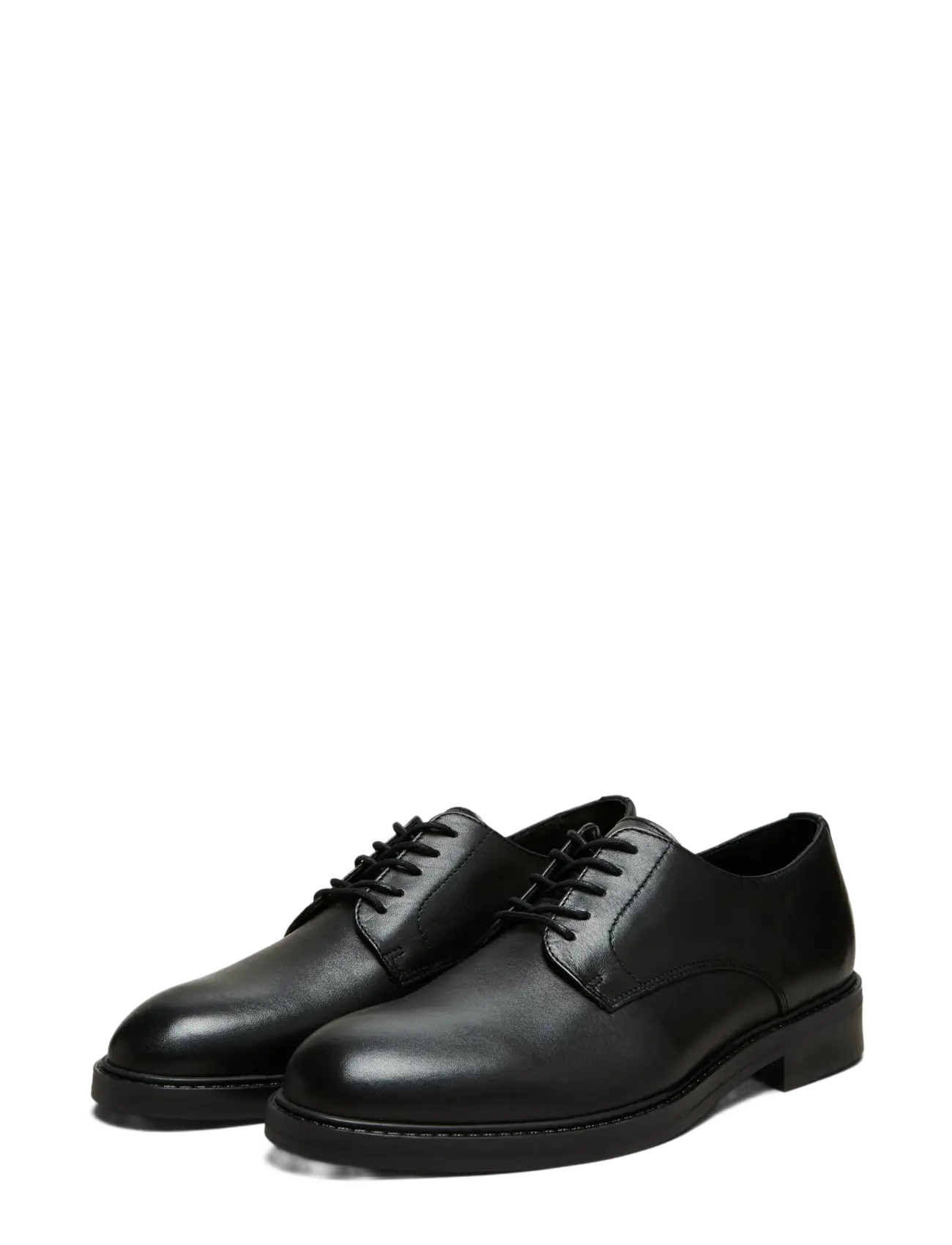 Selected - SLMBLAKE LEATHER DERBY SHOE NOOS - derbyschoenen - black - 2