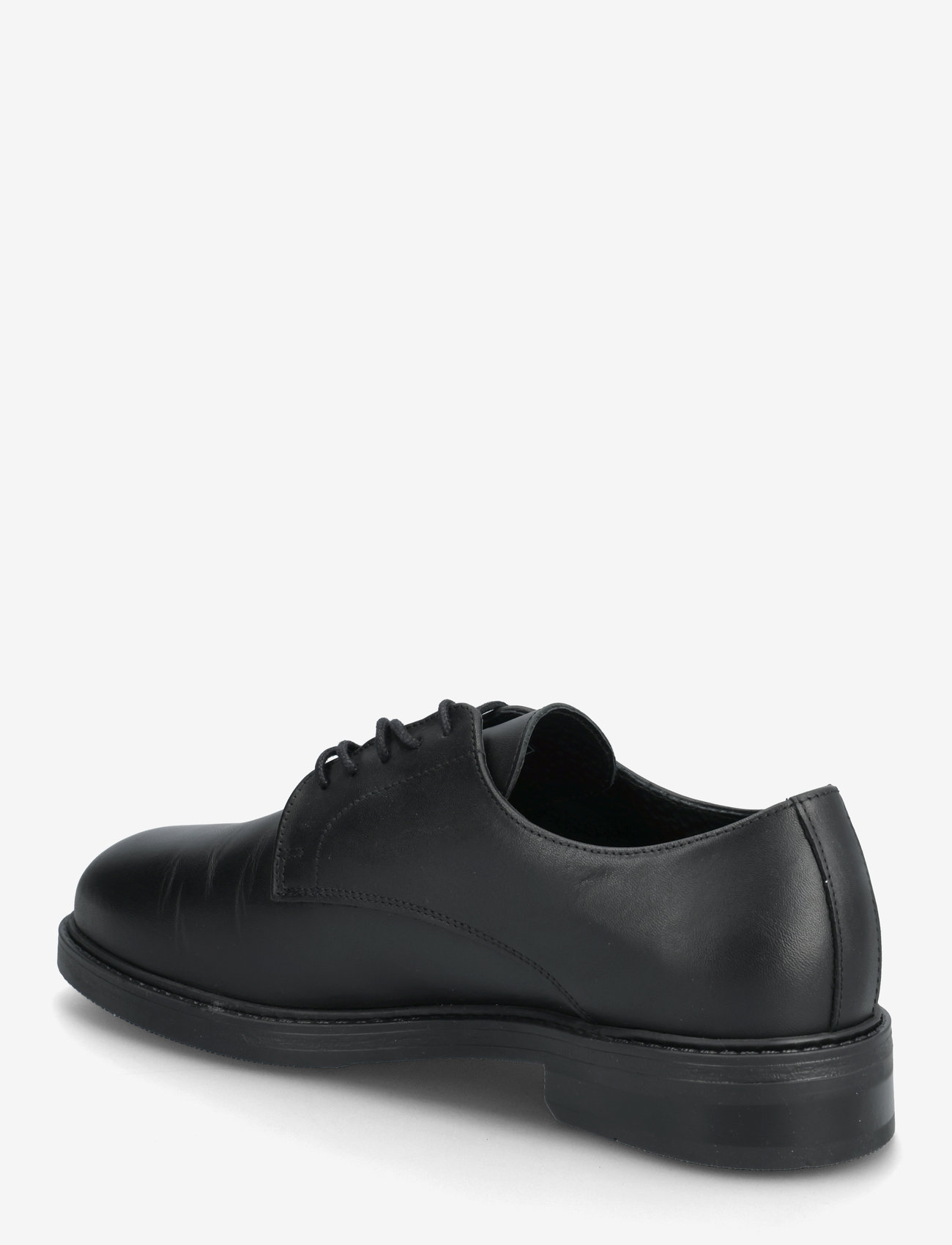 Selected - SLMBLAKE LEATHER DERBY SHOE NOOS - derby sko - black - 3