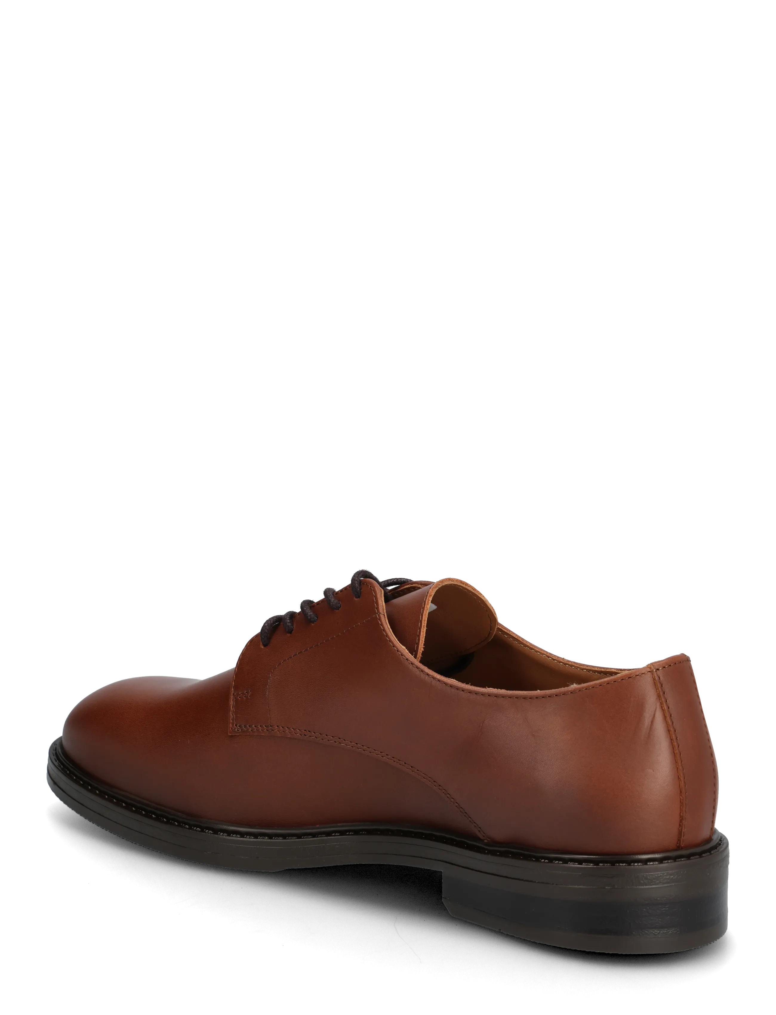 Selected - SLMBLAKE LEATHER DERBY SHOE NOOS - derby-schuhe - cognac - 2