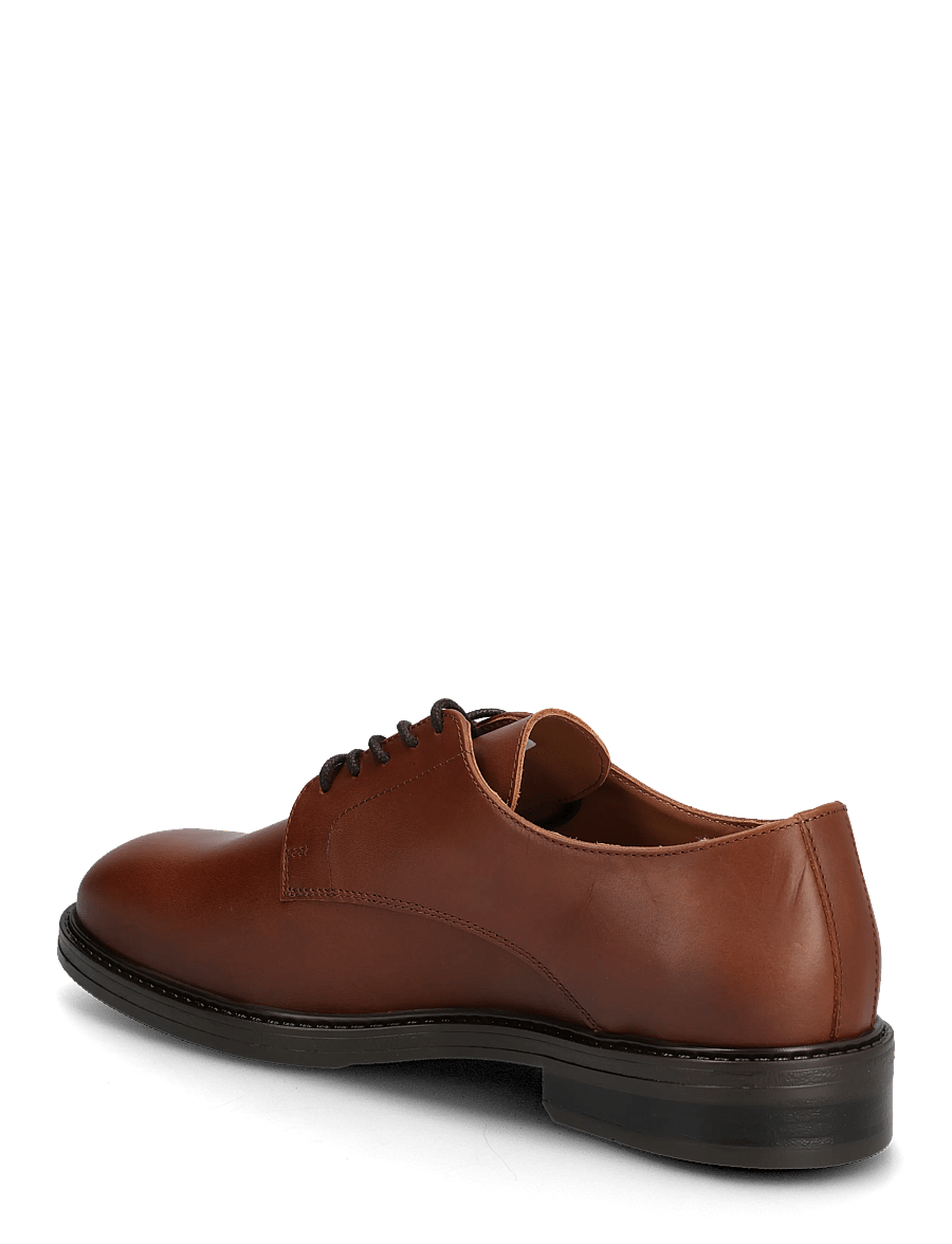 Selected - SLMBLAKE LEATHER DERBY SHOE NOOS - derby-schuhe - cognac - 2