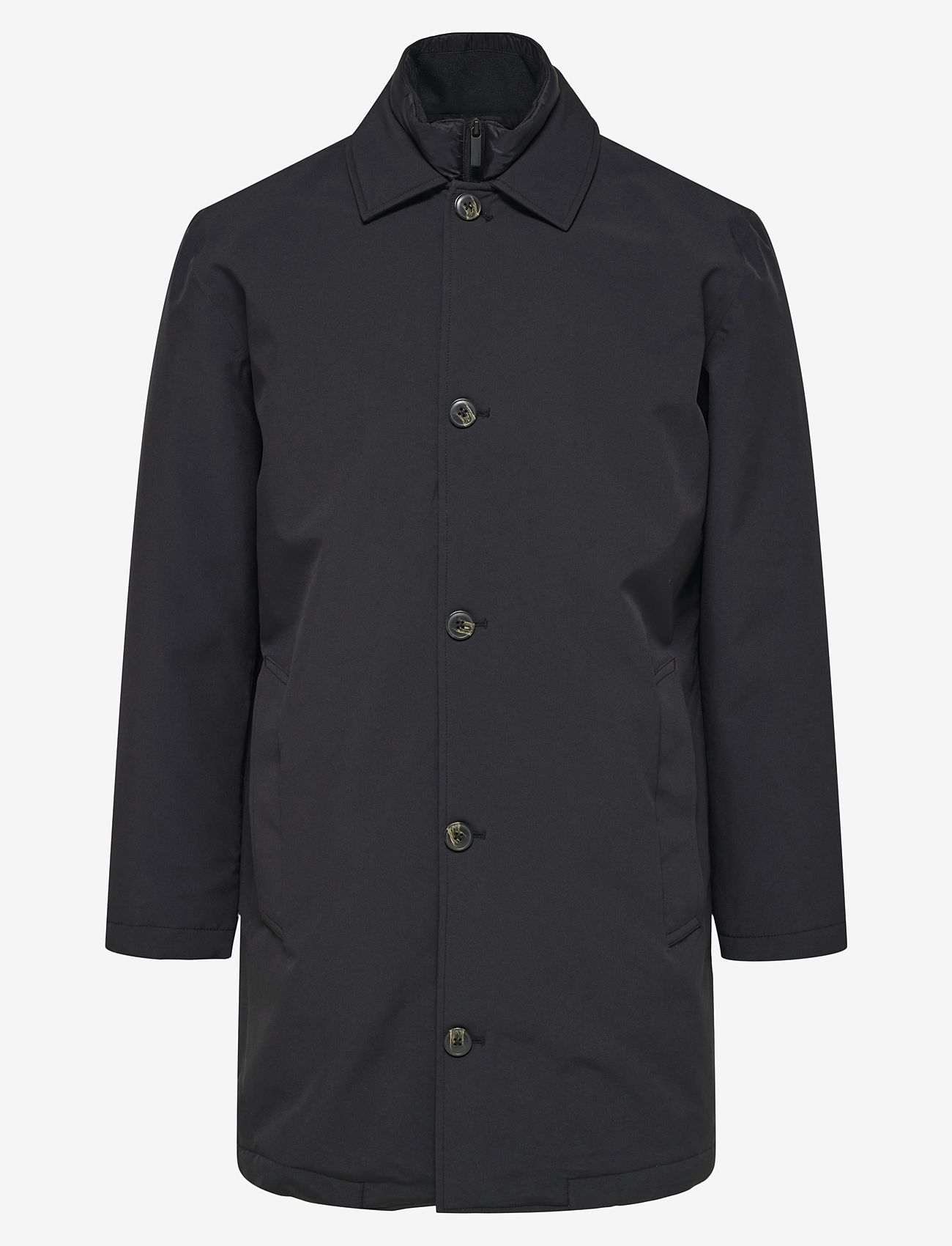 Selected - SLHNEW ALVIN MAC COAT NOOS - Õhukesed mantlid - black - 1