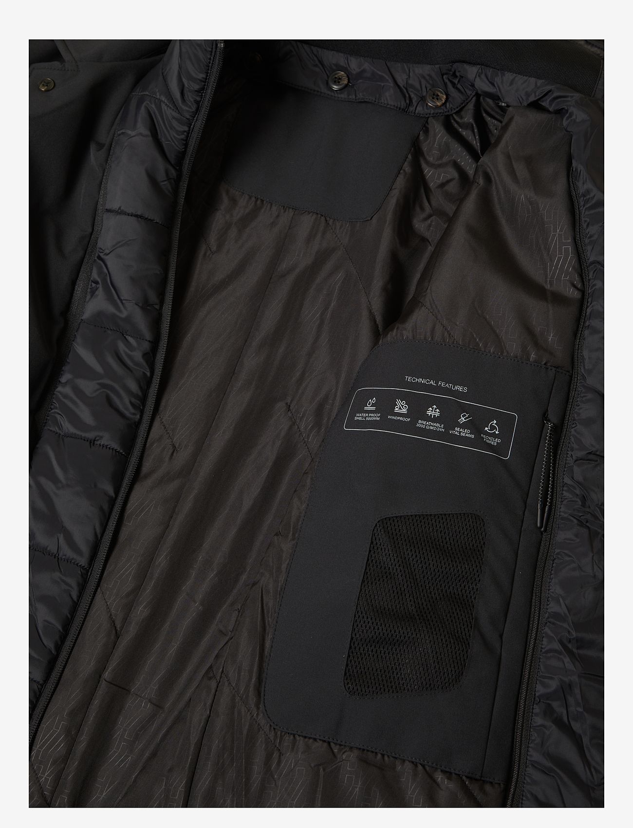 Selected - SLHNEW ALVIN MAC COAT NOOS - Õhukesed mantlid - black - 2