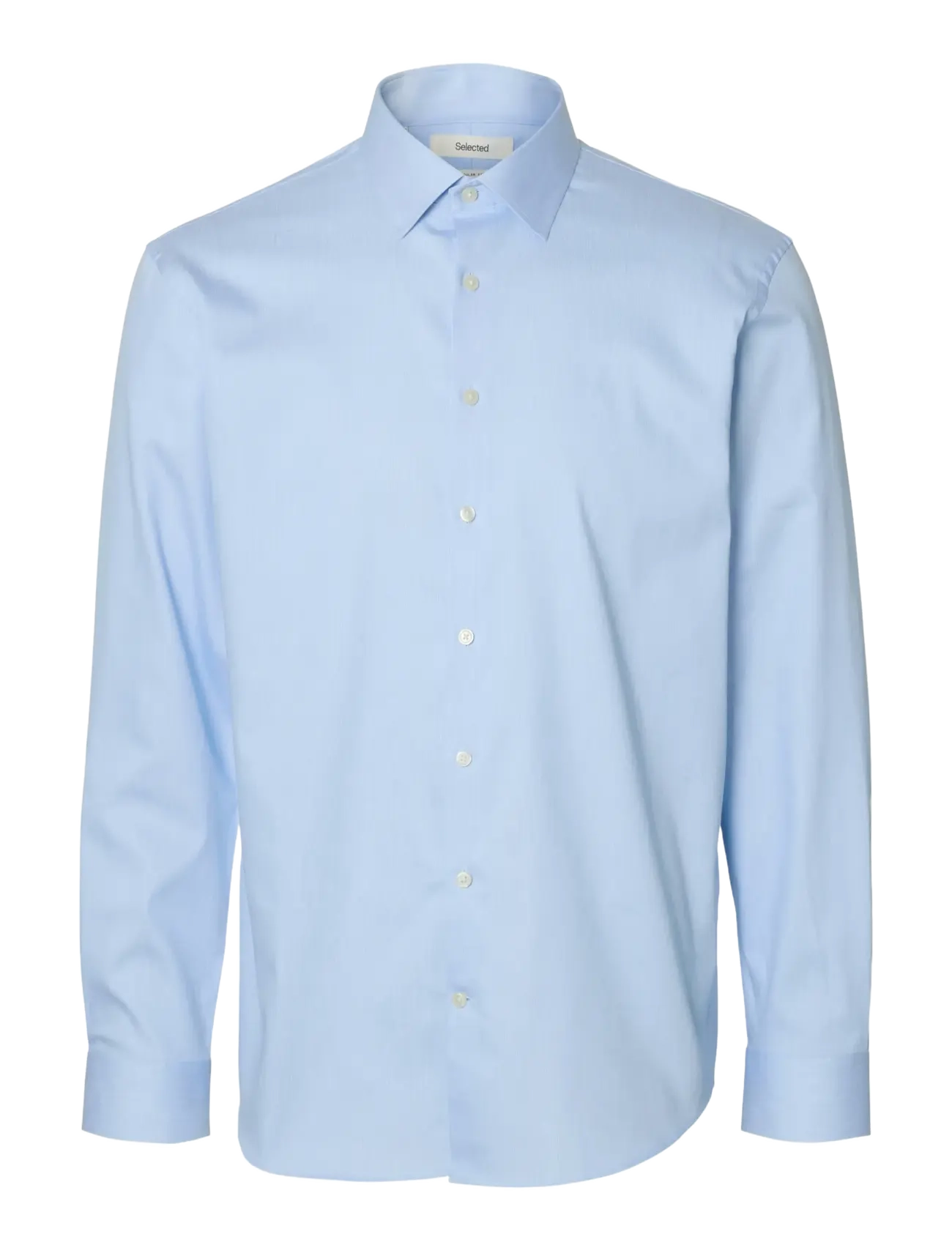 Selected SLHREG-PERFORMANCE SHIRT LS NOOS - Tøj - LIGHT BLUE / blue