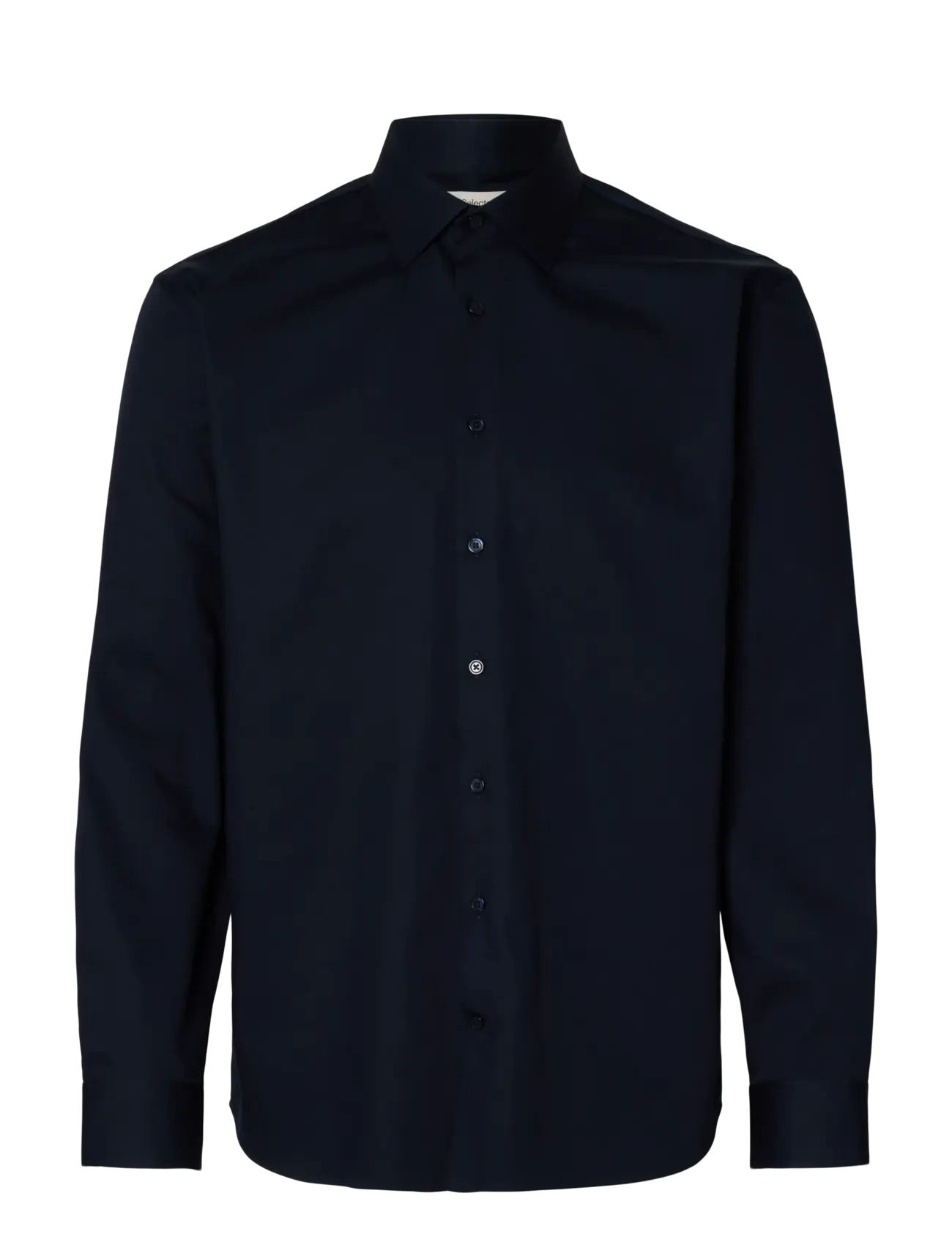 Selected SLHREG-PERFORMANCE SHIRT LS NOOS - Tøj - SKY CAPTAIN / navy