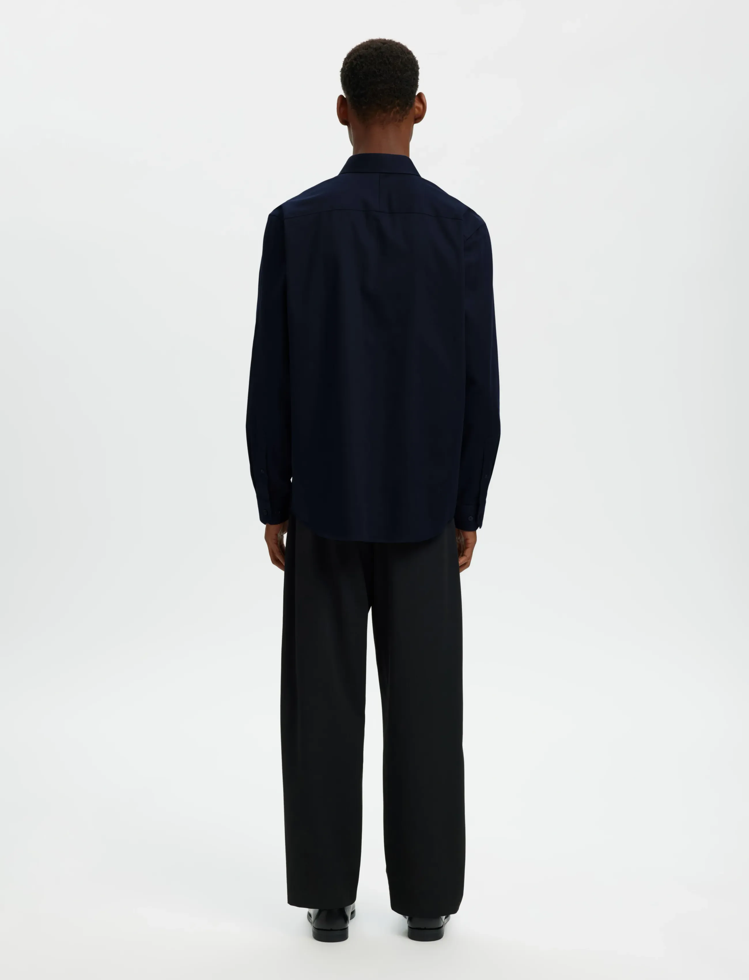 Selected - SLHREG-PERFORMANCE SHIRT LS NOOS - pidulikud särgid - sky captain - 2