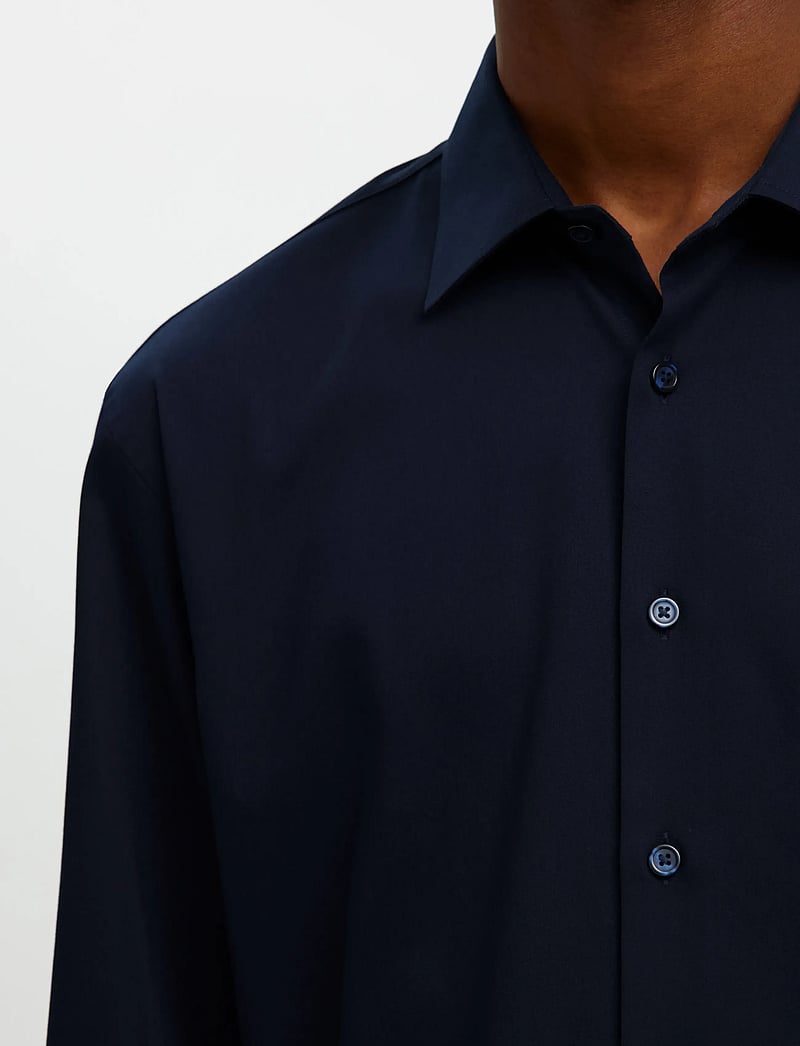 Selected - SLHREG-PERFORMANCE SHIRT LS NOOS - formelle hemden - sky captain - 4