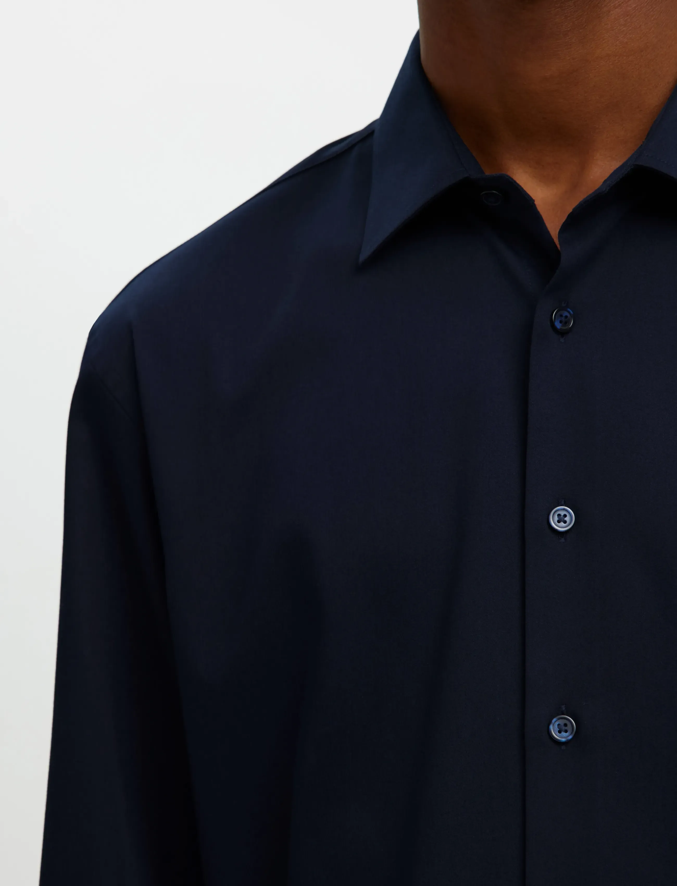 Selected - SLHREG-PERFORMANCE SHIRT LS NOOS - pidulikud särgid - sky captain - 4