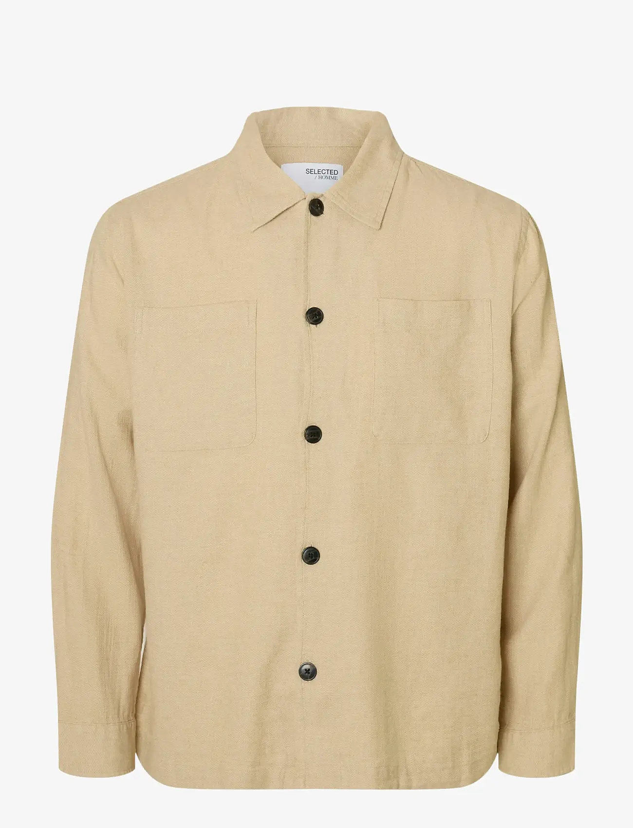 Selected - SLH-BRODY SUN OVERSHIRT LS NOOS - kollektioner - incense - 1