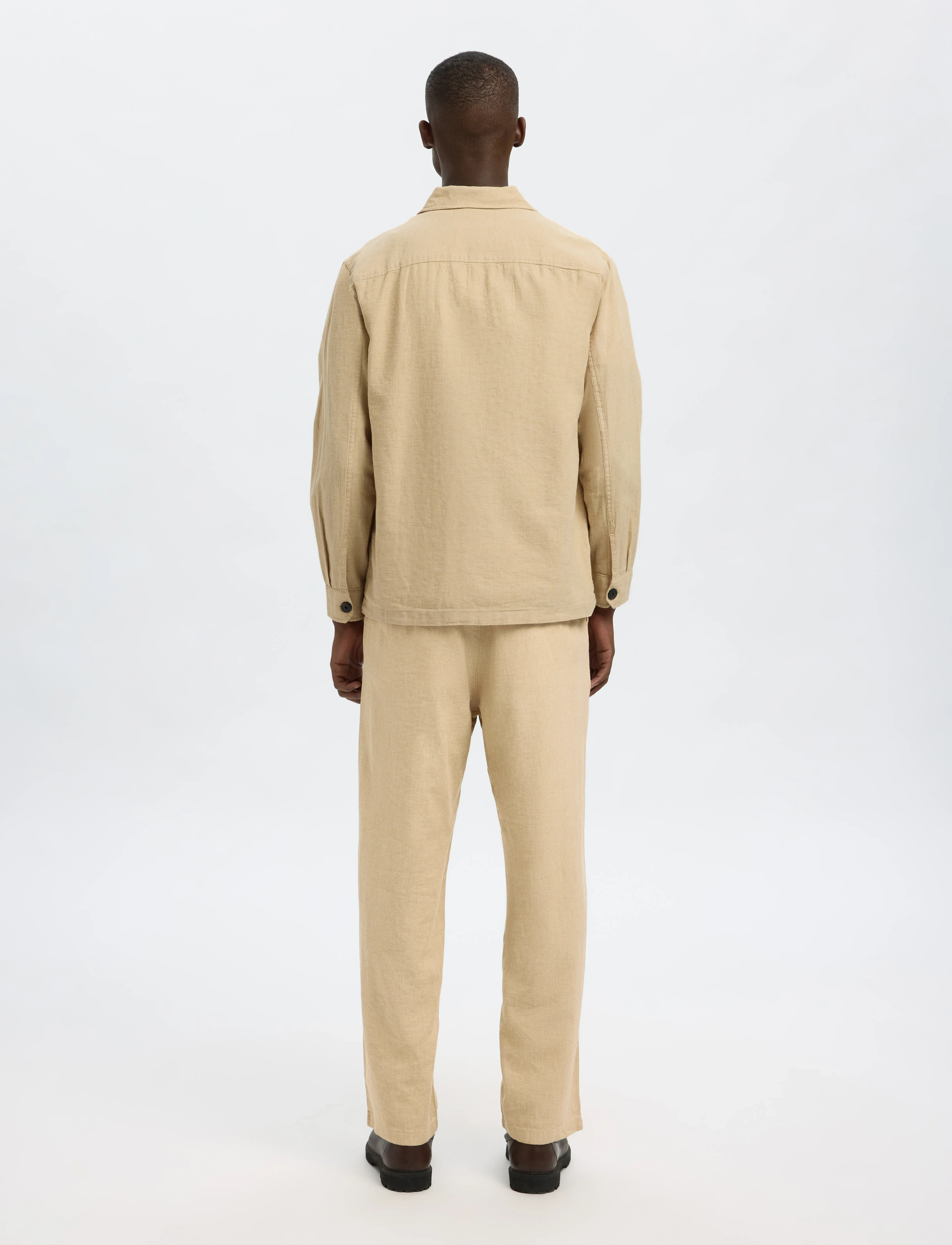Selected - SLH-BRODY SUN OVERSHIRT LS NOOS - incense - 3