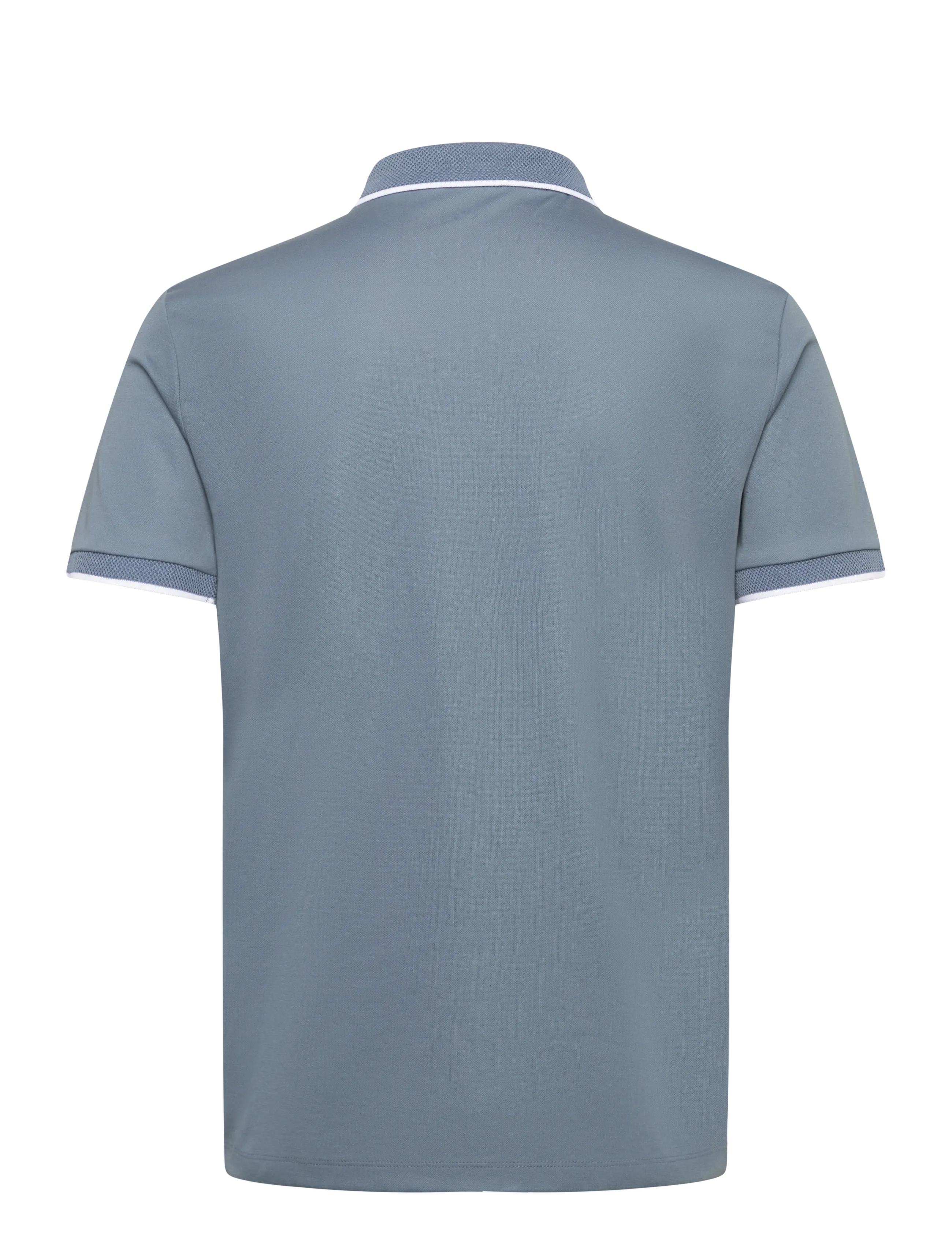 Selected - SLHFAVE SPORT ZIP SS POLO NOOS - kortærmede poloer - blue mirage - 2