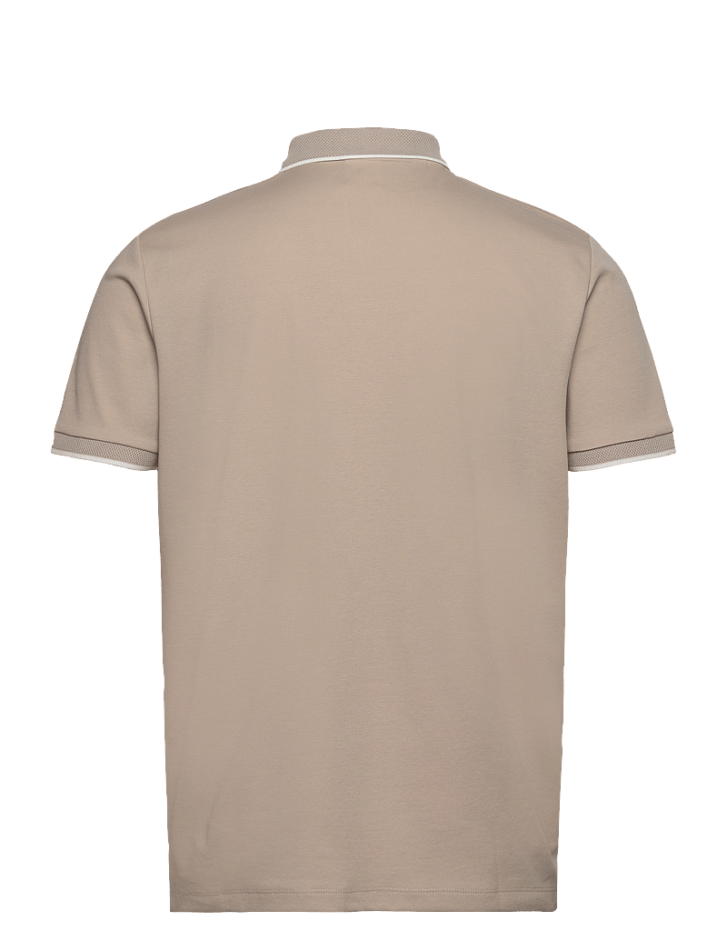 Selected - SLHFAVE SPORT ZIP SS POLO NOOS - kurzärmelig - oatmeal - 2