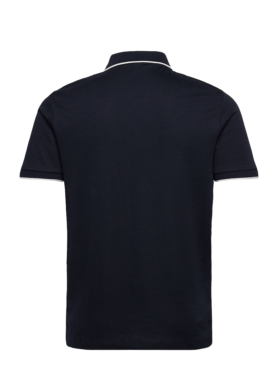 Selected - SLHFAVE SPORT ZIP SS POLO NOOS - kurzärmelig - sky captain - 2