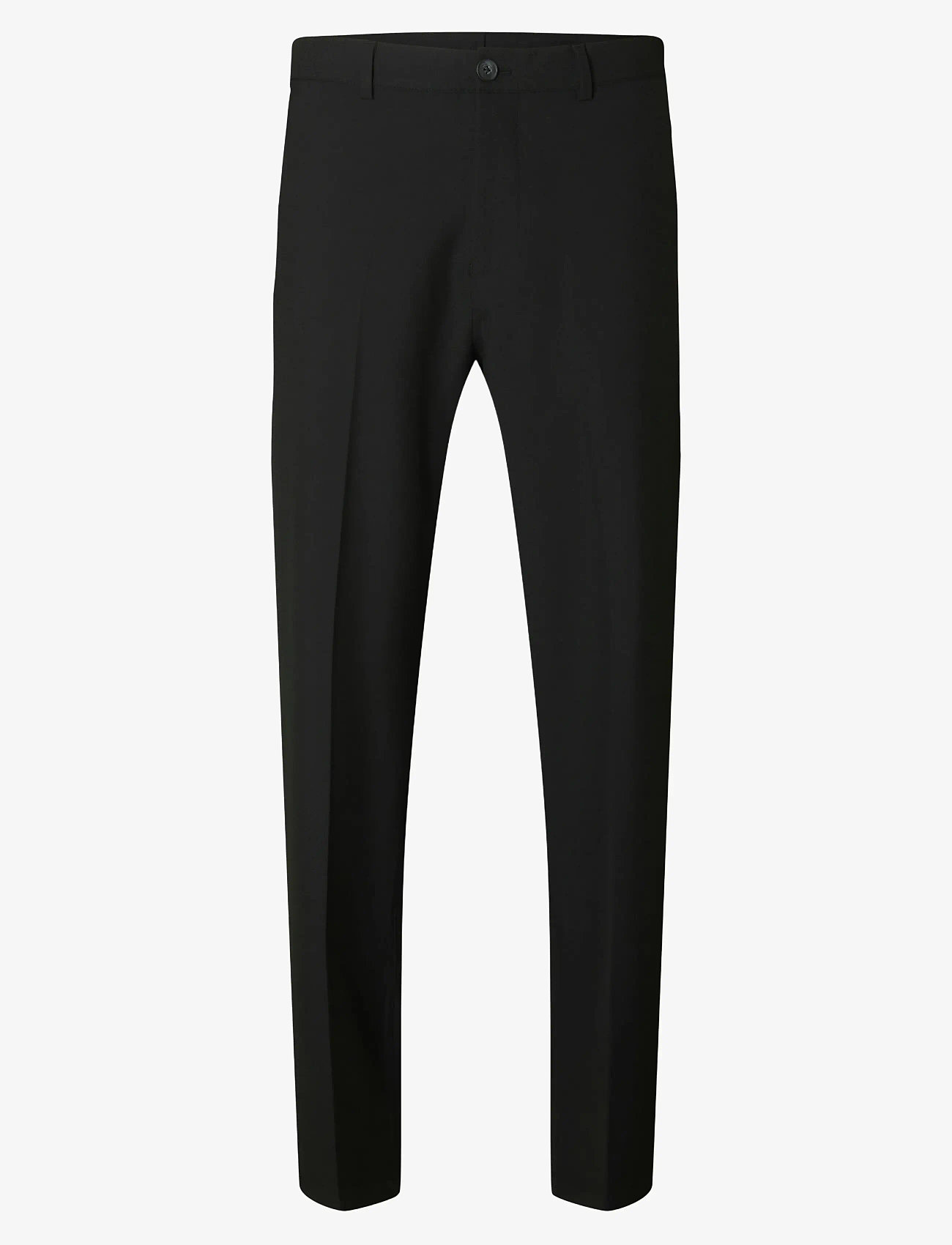 Selected - SLM220-LOOSE ROBERT FLEX PANT NOOS - vabaaja püksid - black - 1