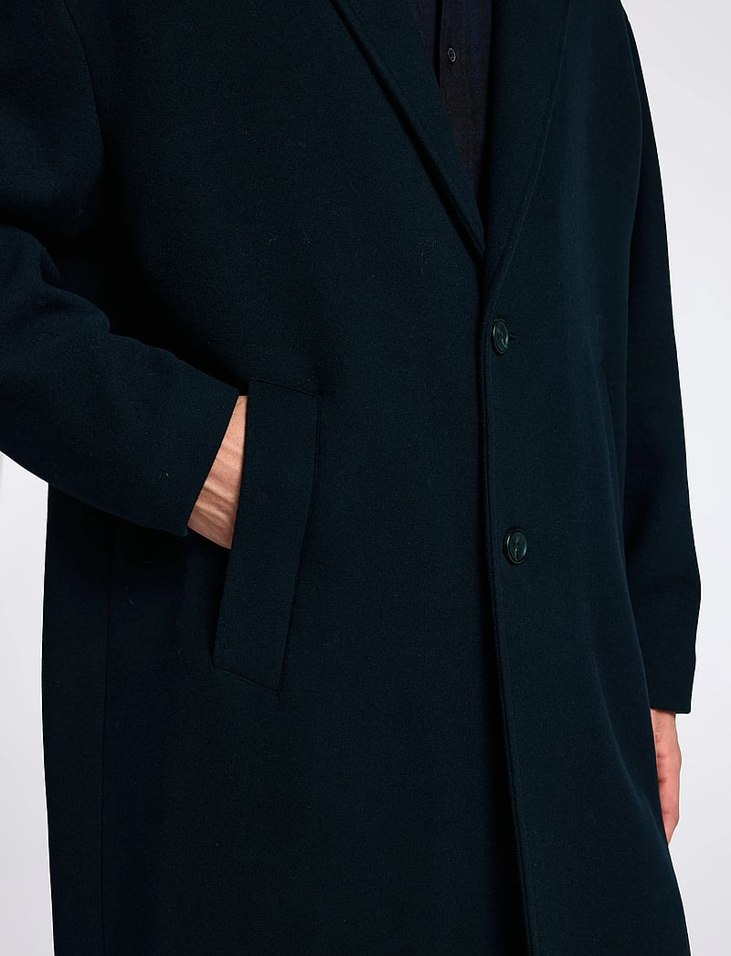 Selected - SLHMILO OVERCOAT - vinterjackor - black - 5