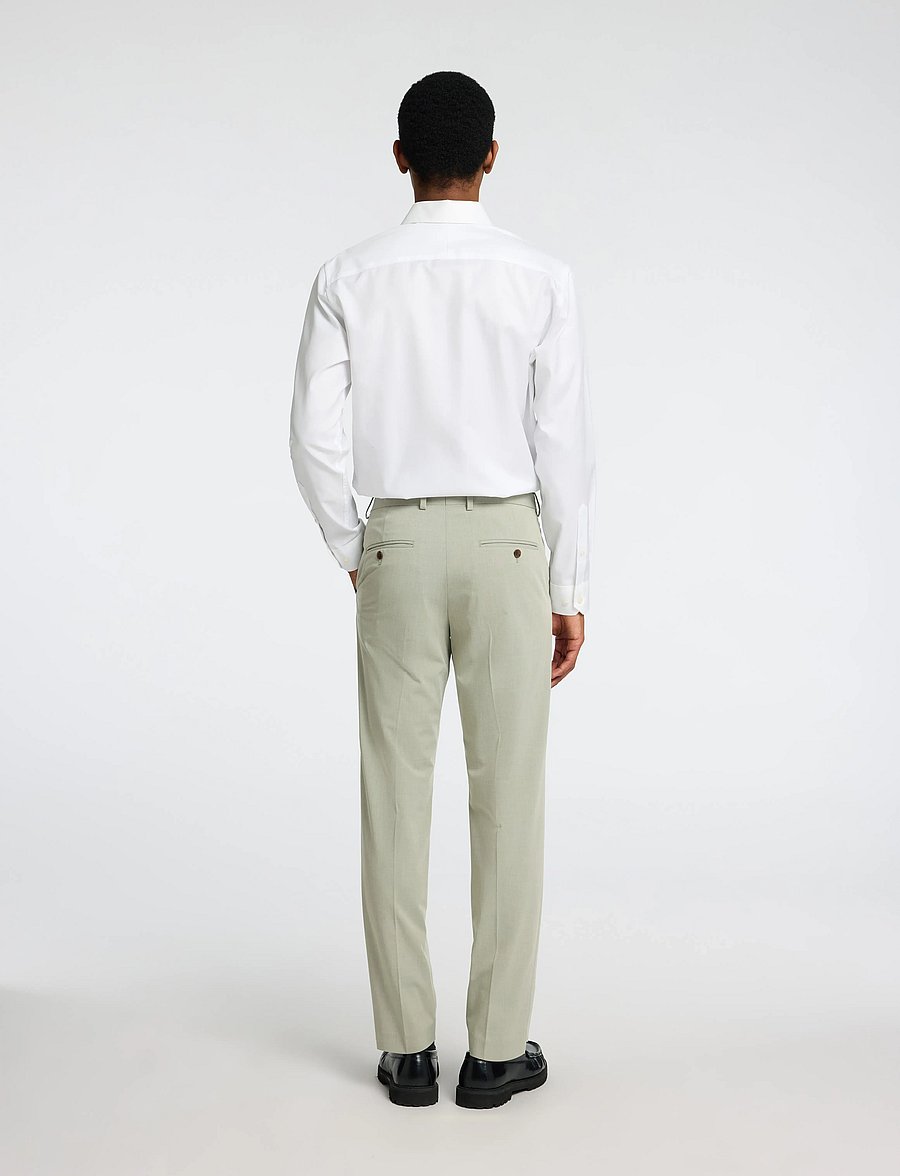 Selected - SLHSLIM-ETHAN SHIRT LS SPREAD NOOS - casual skjorter - bright white - 2