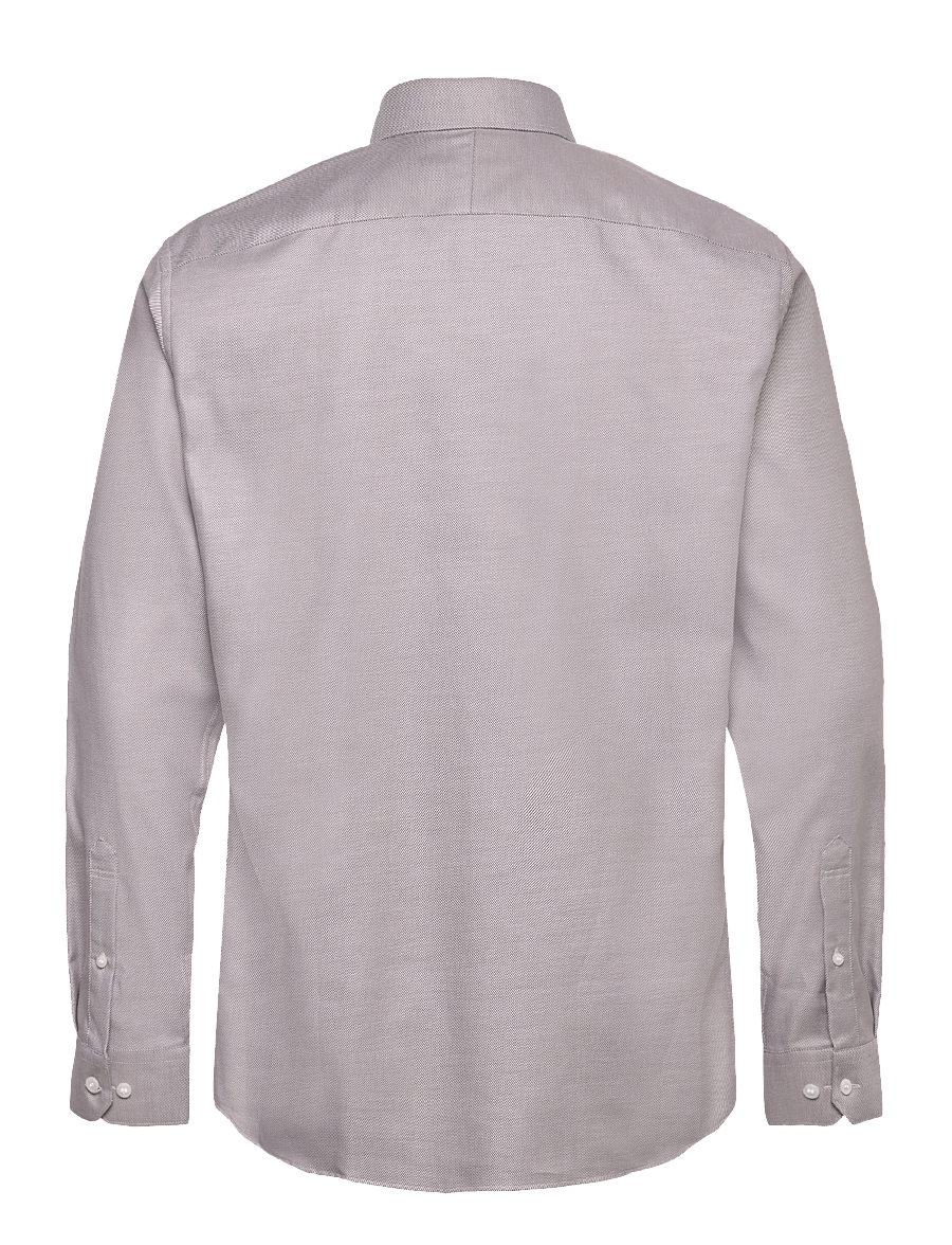 Selected - SLHSLIM-ETHAN SHIRT LS SPREAD NOOS - casual skjorter - chocolate chip - 1