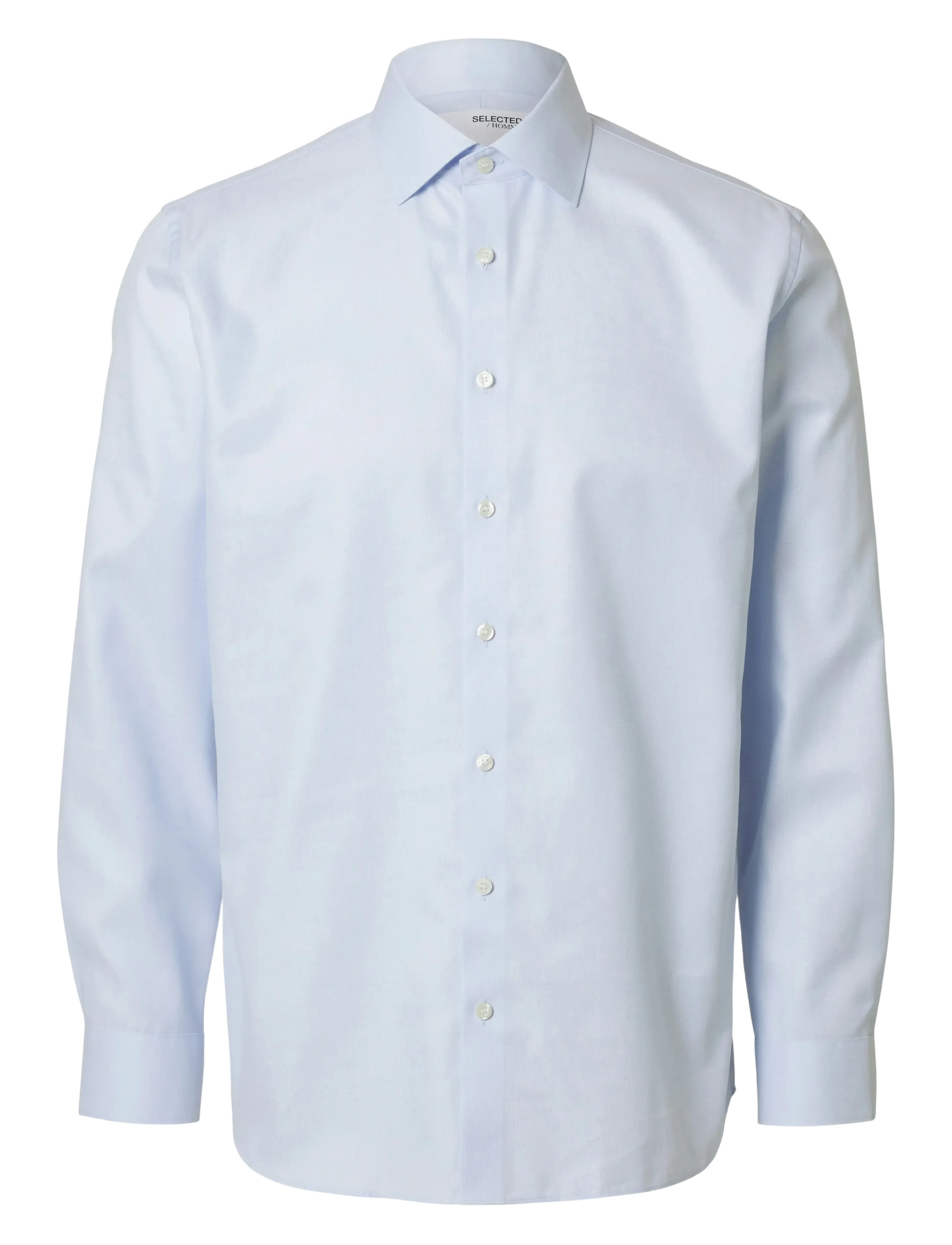SELECTED Slhslim-Ethan Shirt Ls Spread Noos Blau - XXL - Herren