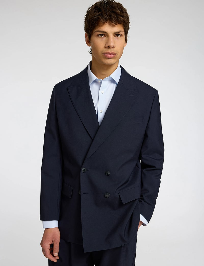 Selected - SLHSLIM-ETHAN SHIRT LS SPREAD NOOS - casual skjorter - light blue - 5