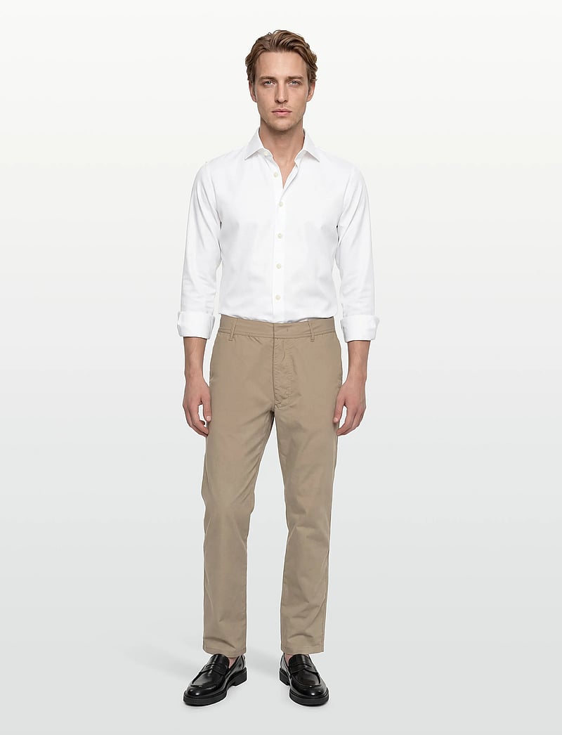 Selected - SLHSLIM-ETHAN SHIRT LS SPREAD NOOS - casual shirts - white - 0